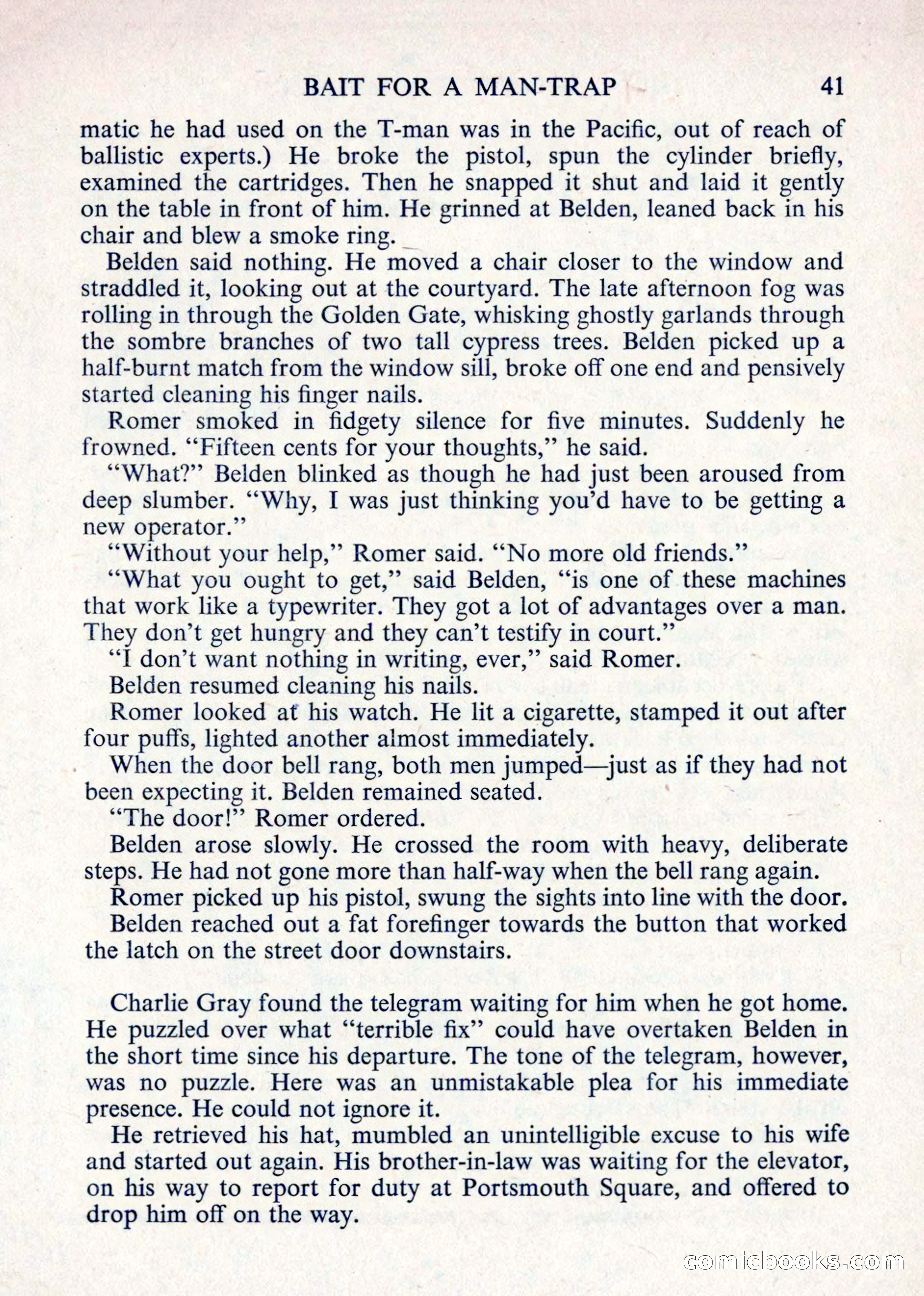 The Saint Mystery Magazine — page 43 of 132