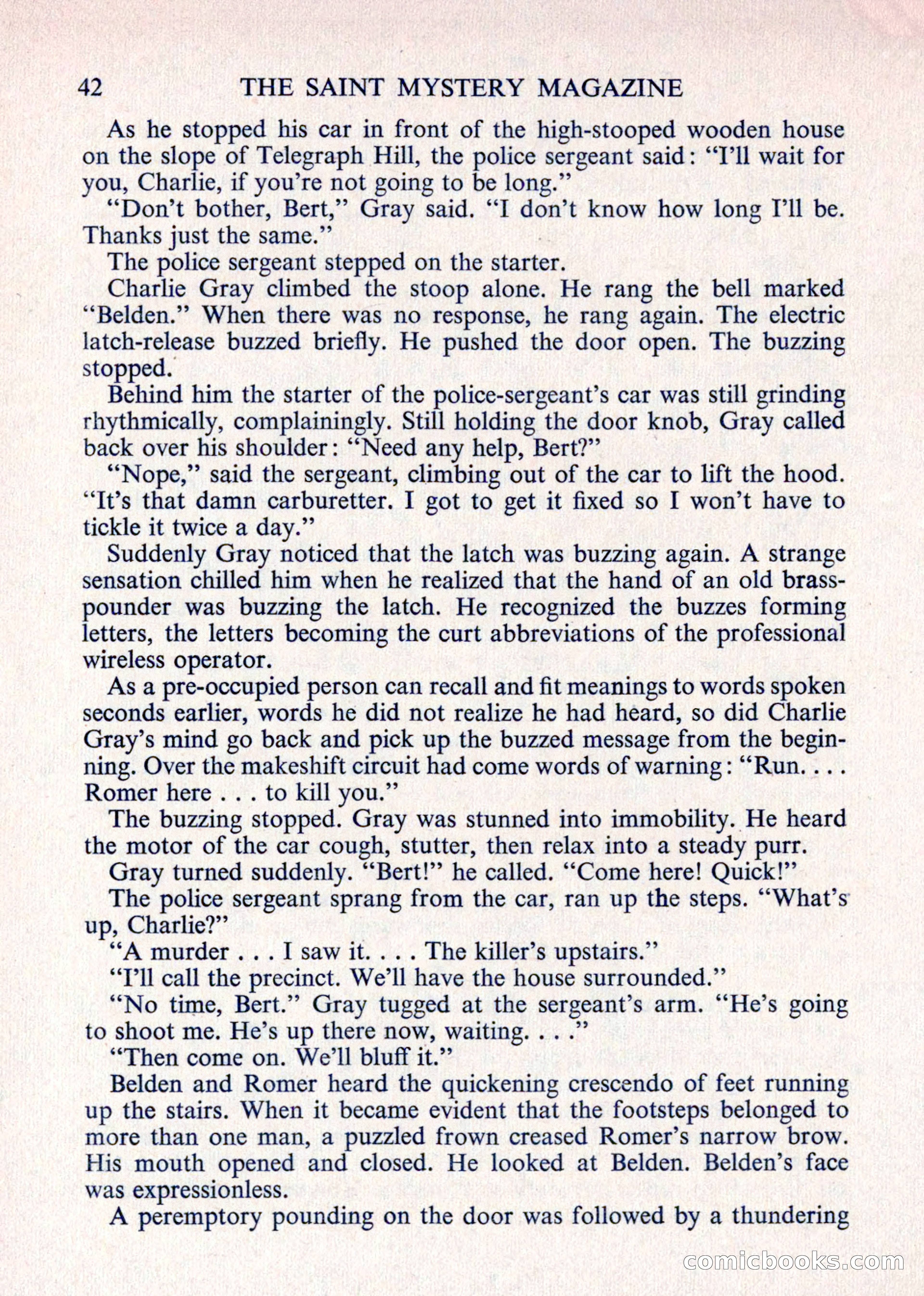 The Saint Mystery Magazine — page 44 of 132