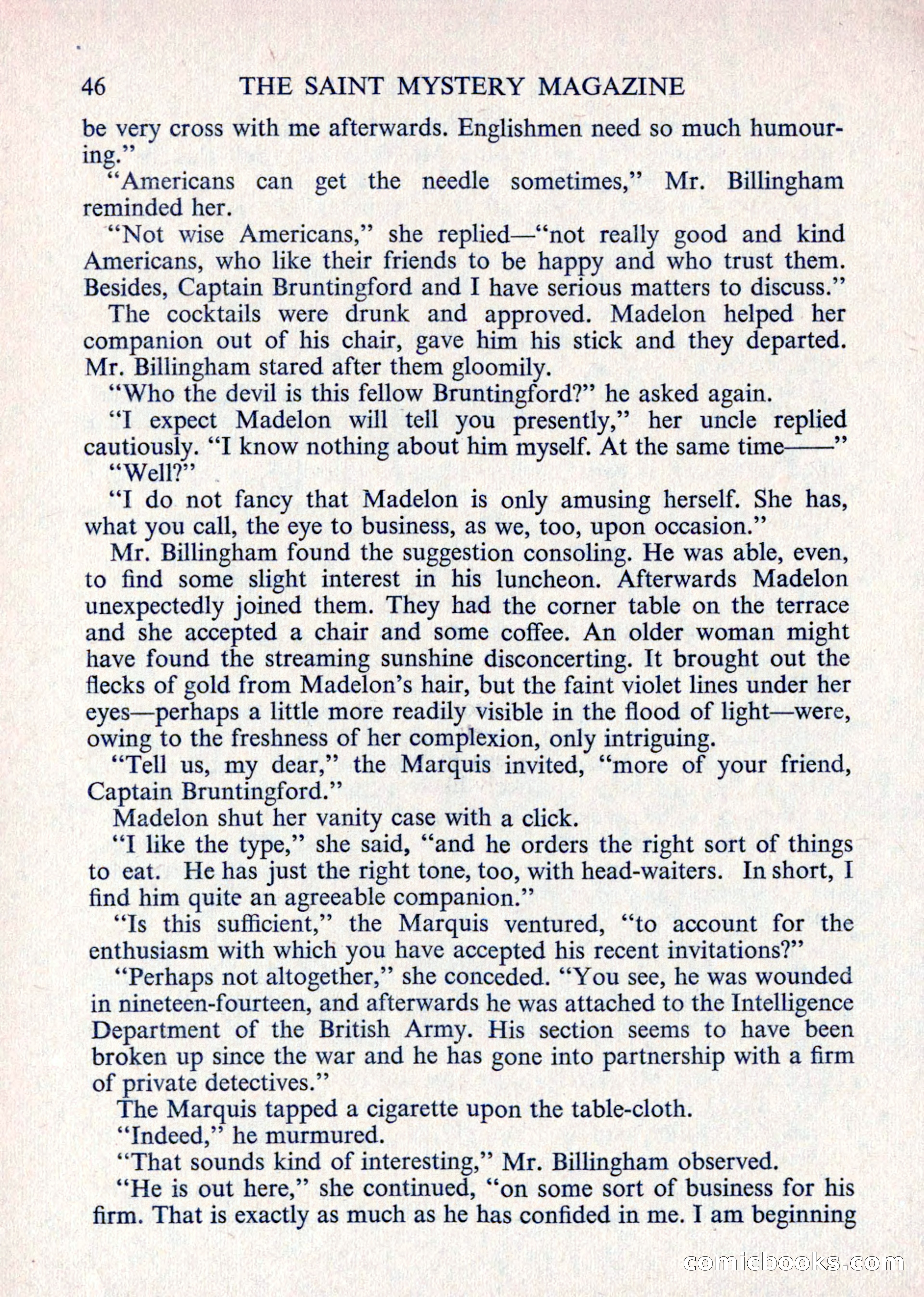 The Saint Mystery Magazine — page 48 of 132