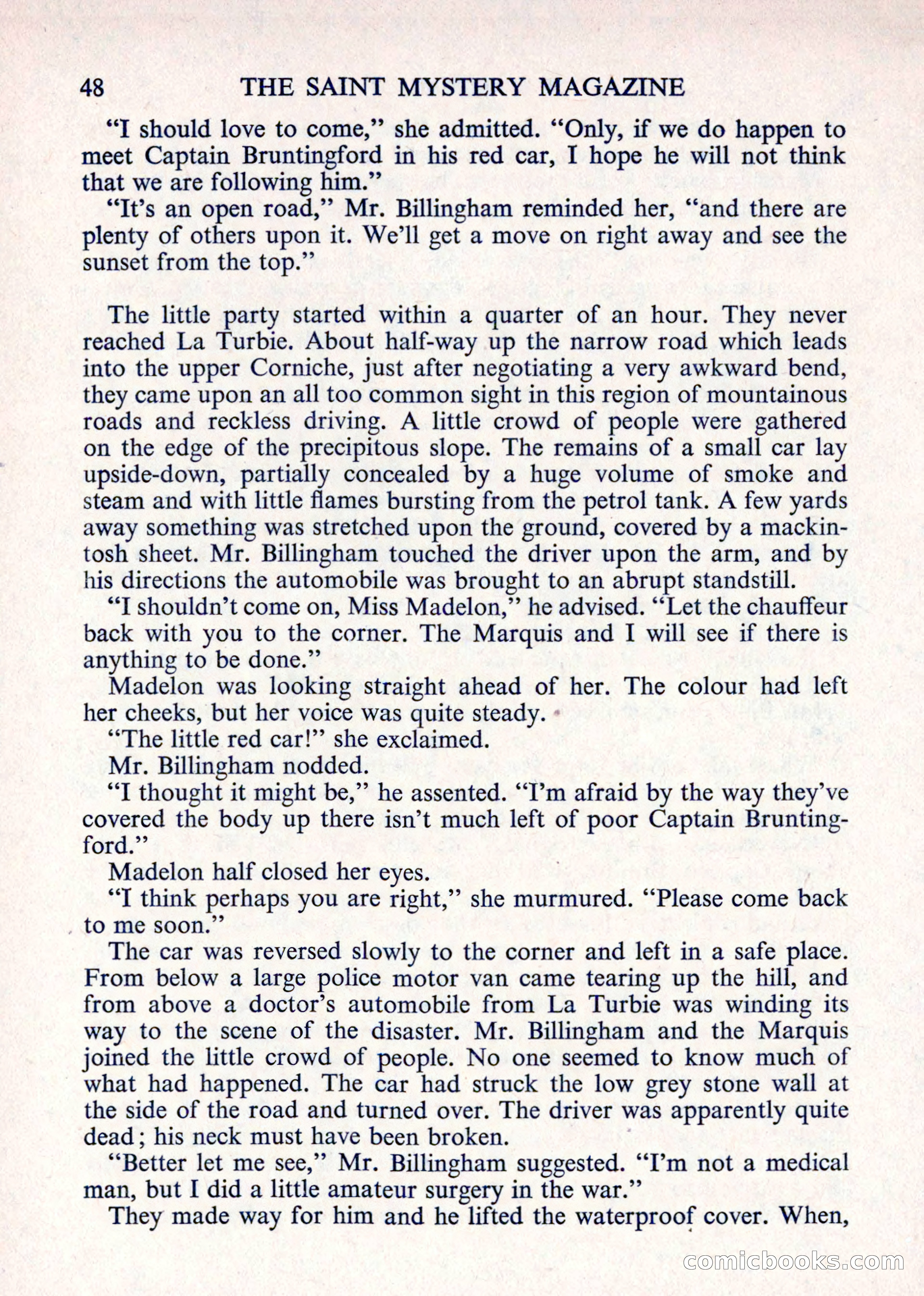 The Saint Mystery Magazine — page 50 of 132