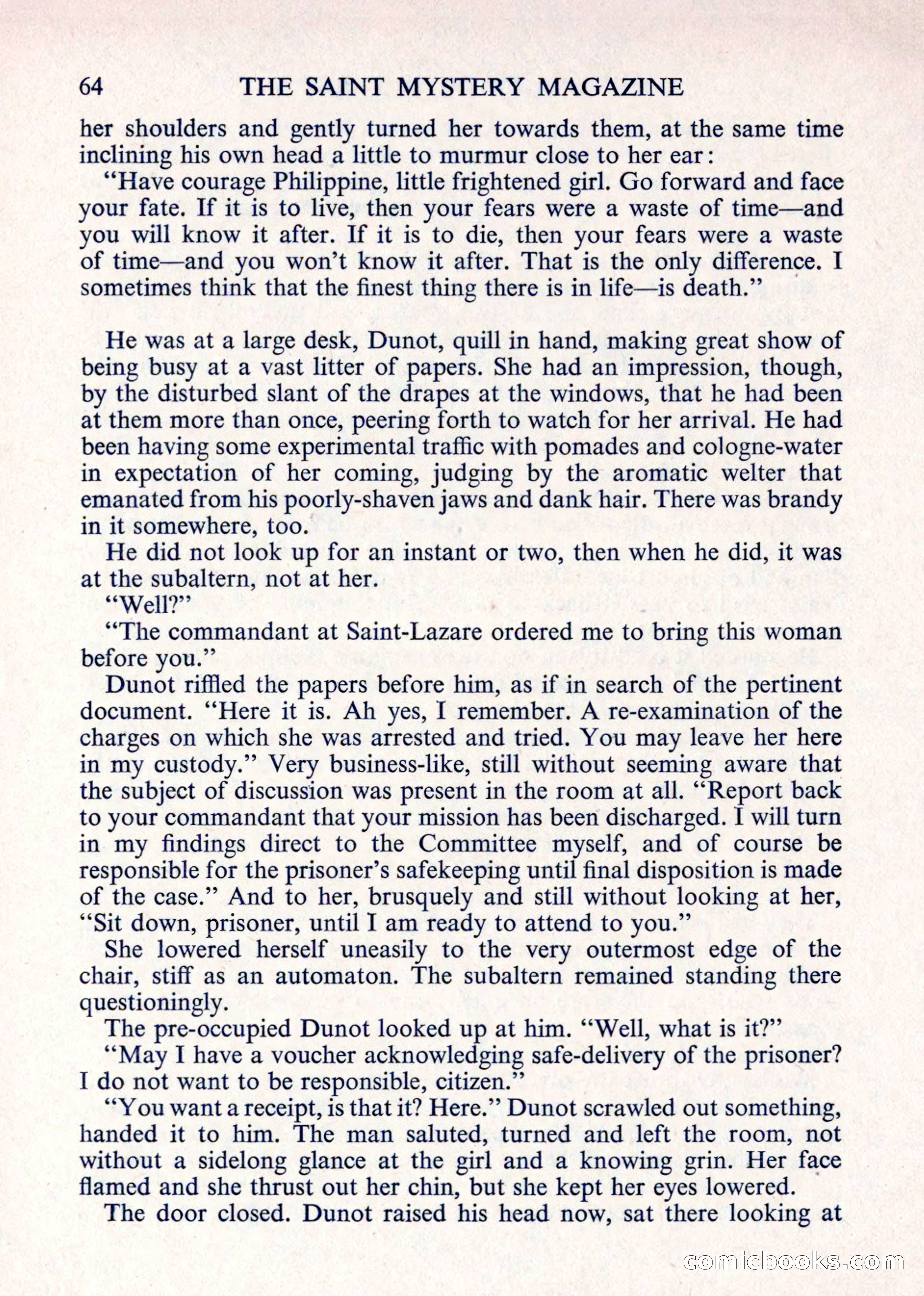 The Saint Mystery Magazine — page 66 of 132