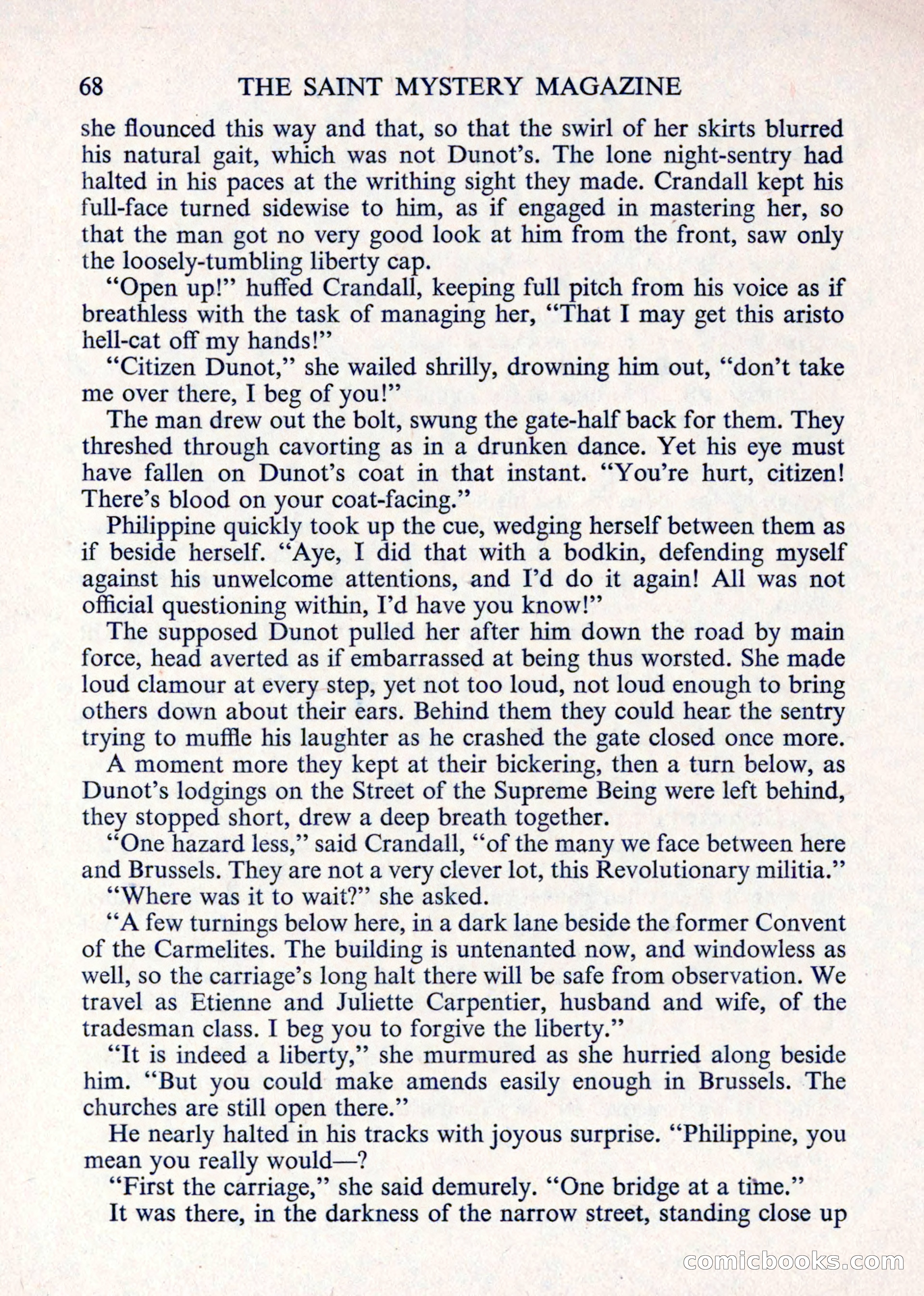 The Saint Mystery Magazine — page 70 of 132
