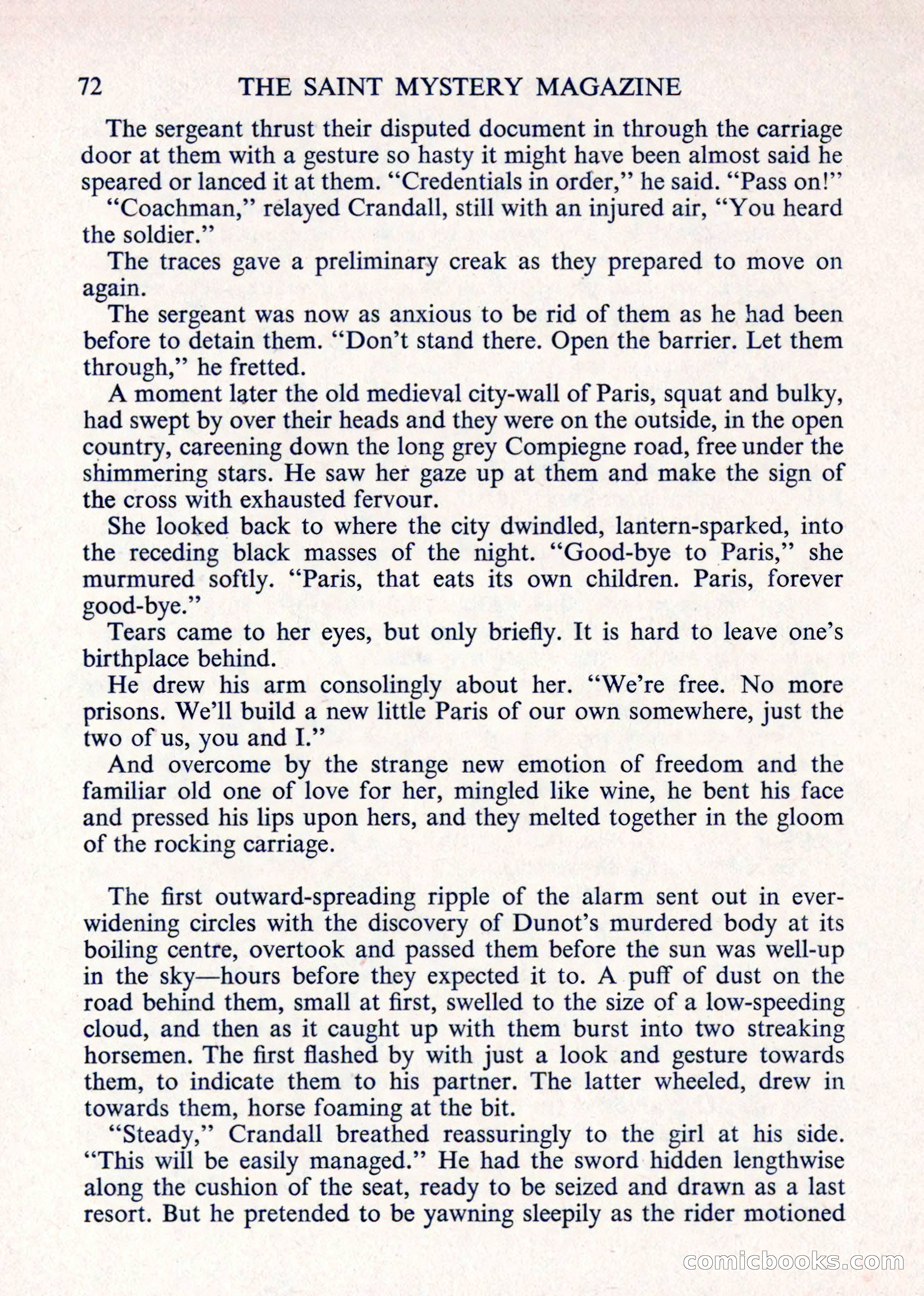 The Saint Mystery Magazine — page 74 of 132