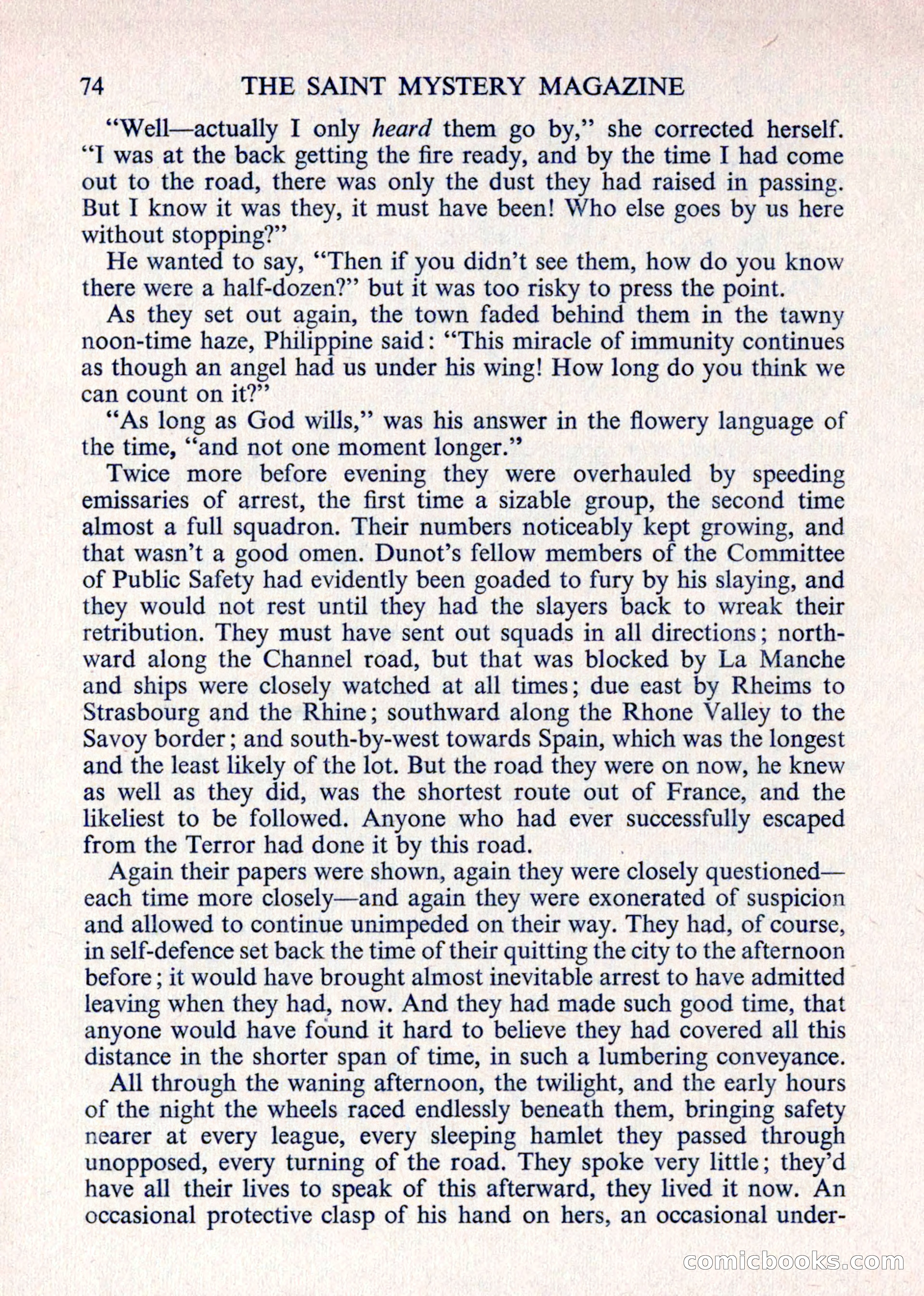 The Saint Mystery Magazine — page 76 of 132