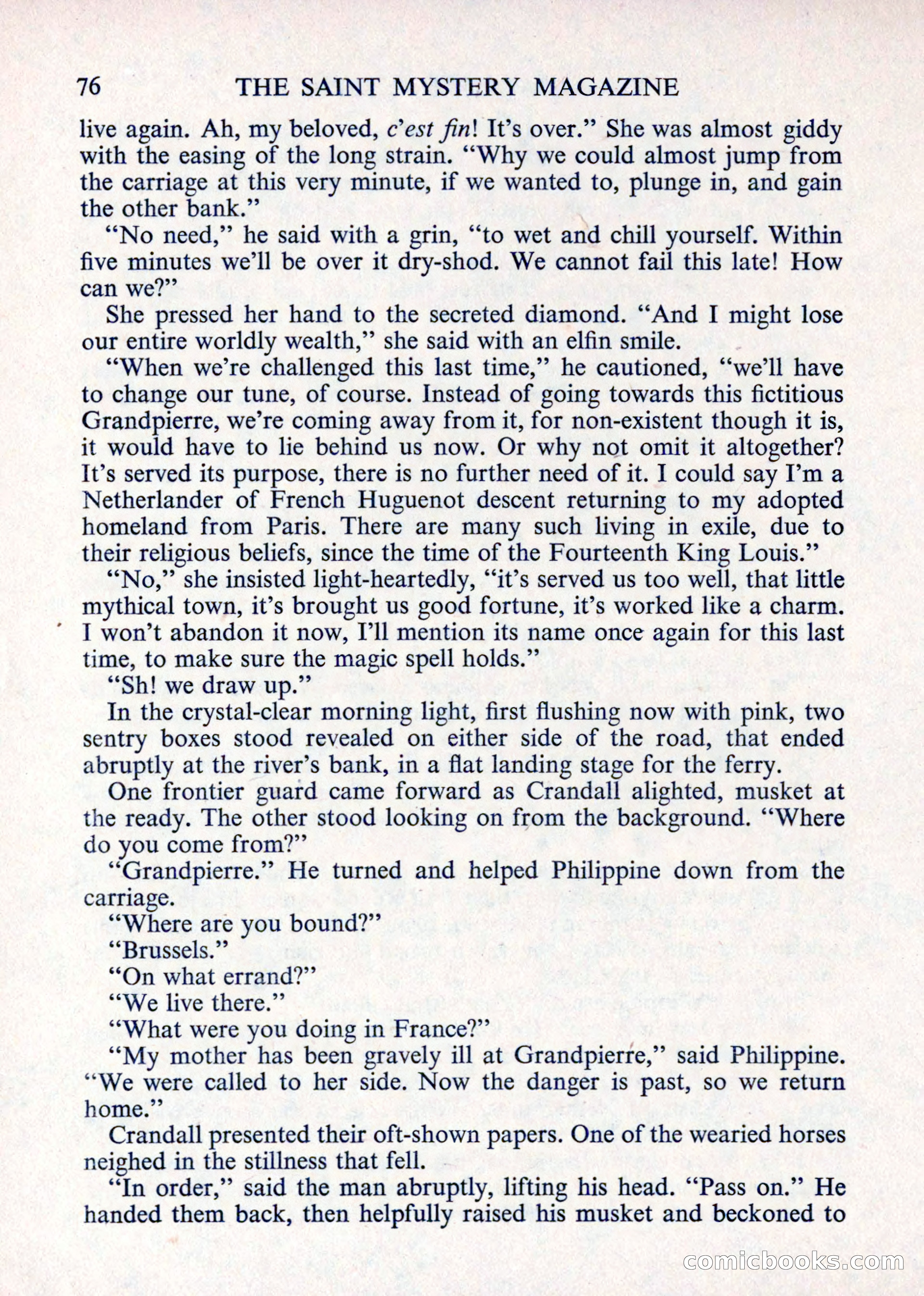 The Saint Mystery Magazine — page 78 of 132
