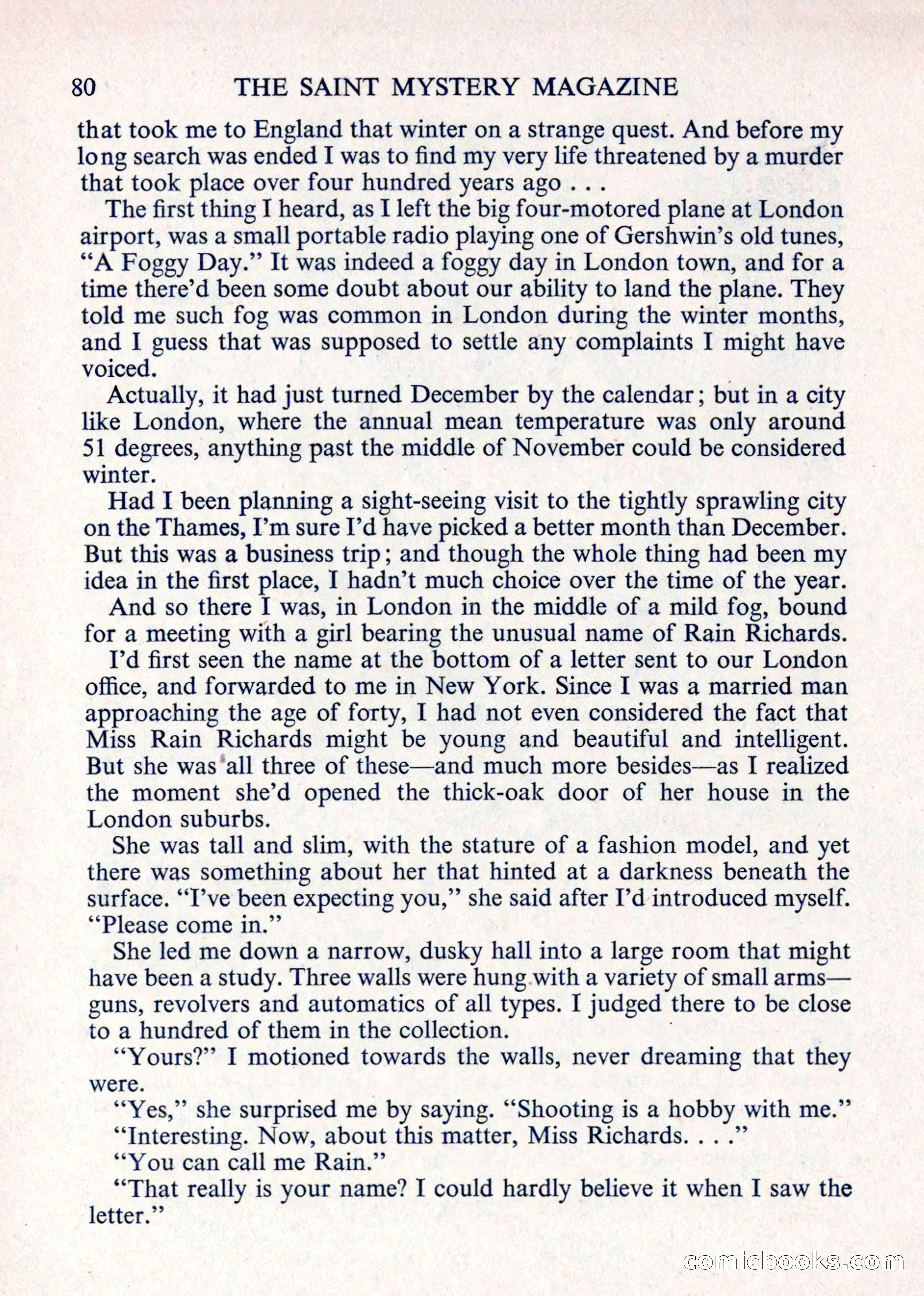 The Saint Mystery Magazine — page 82 of 132