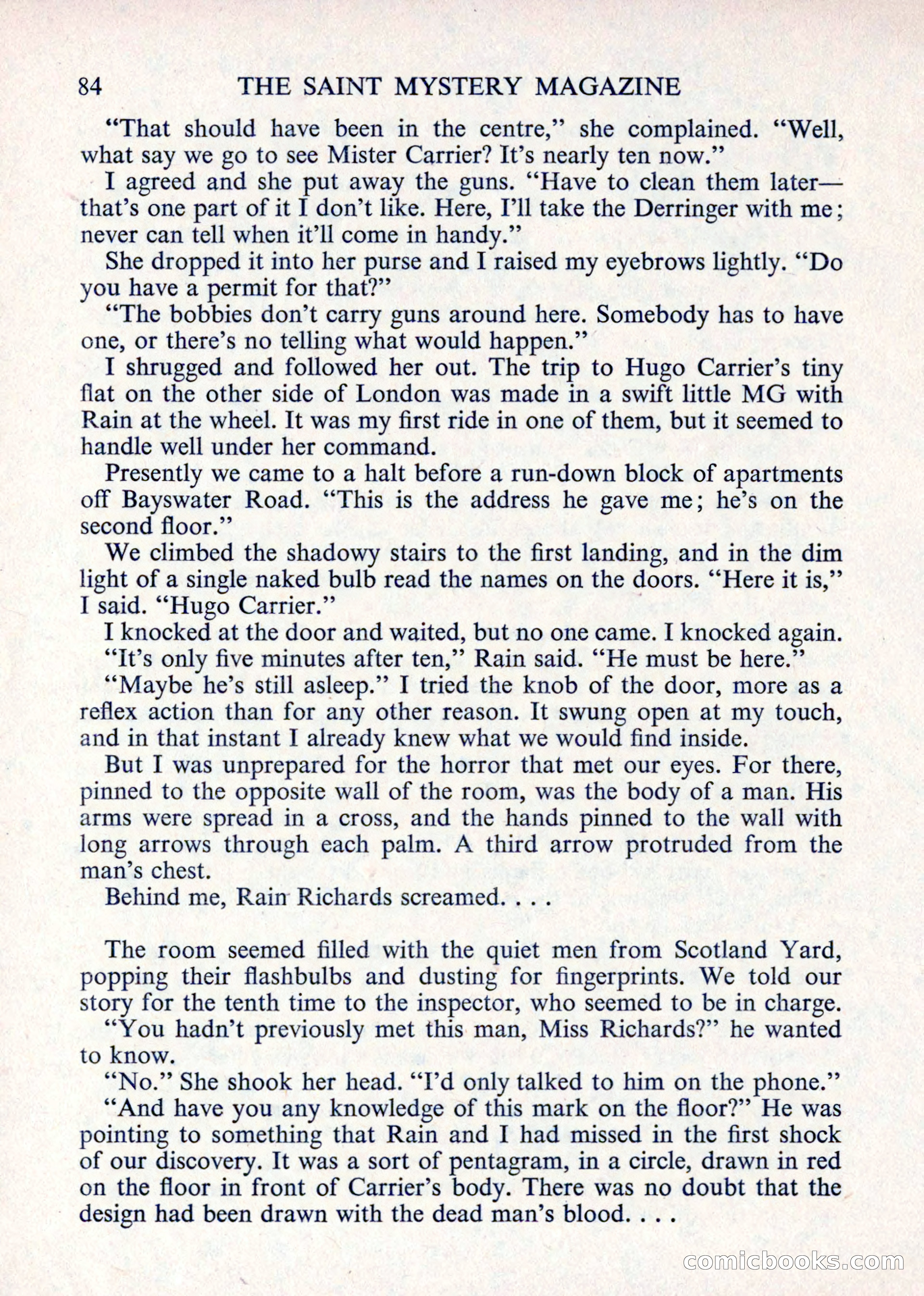 The Saint Mystery Magazine — page 86 of 132