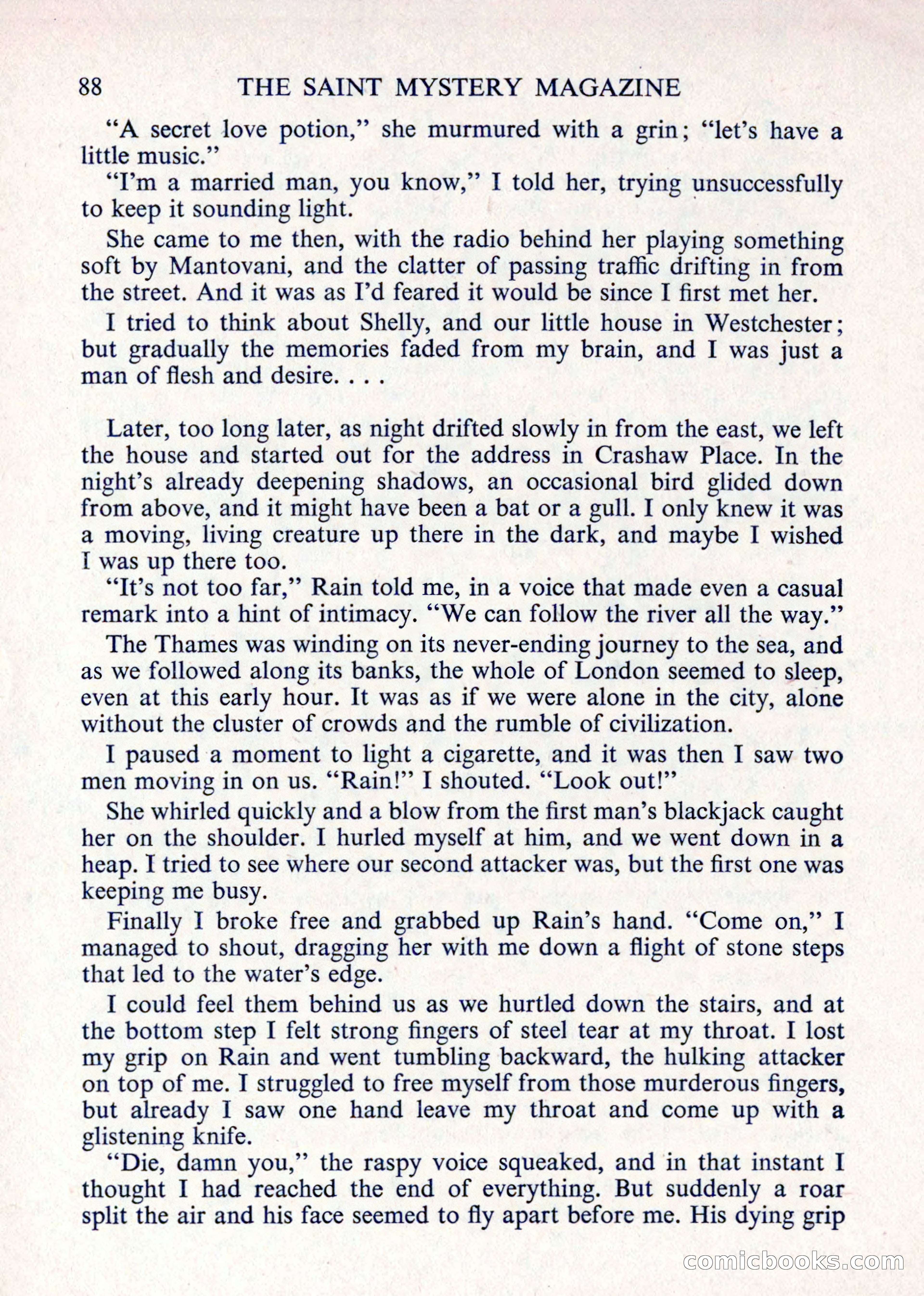The Saint Mystery Magazine — page 90 of 132