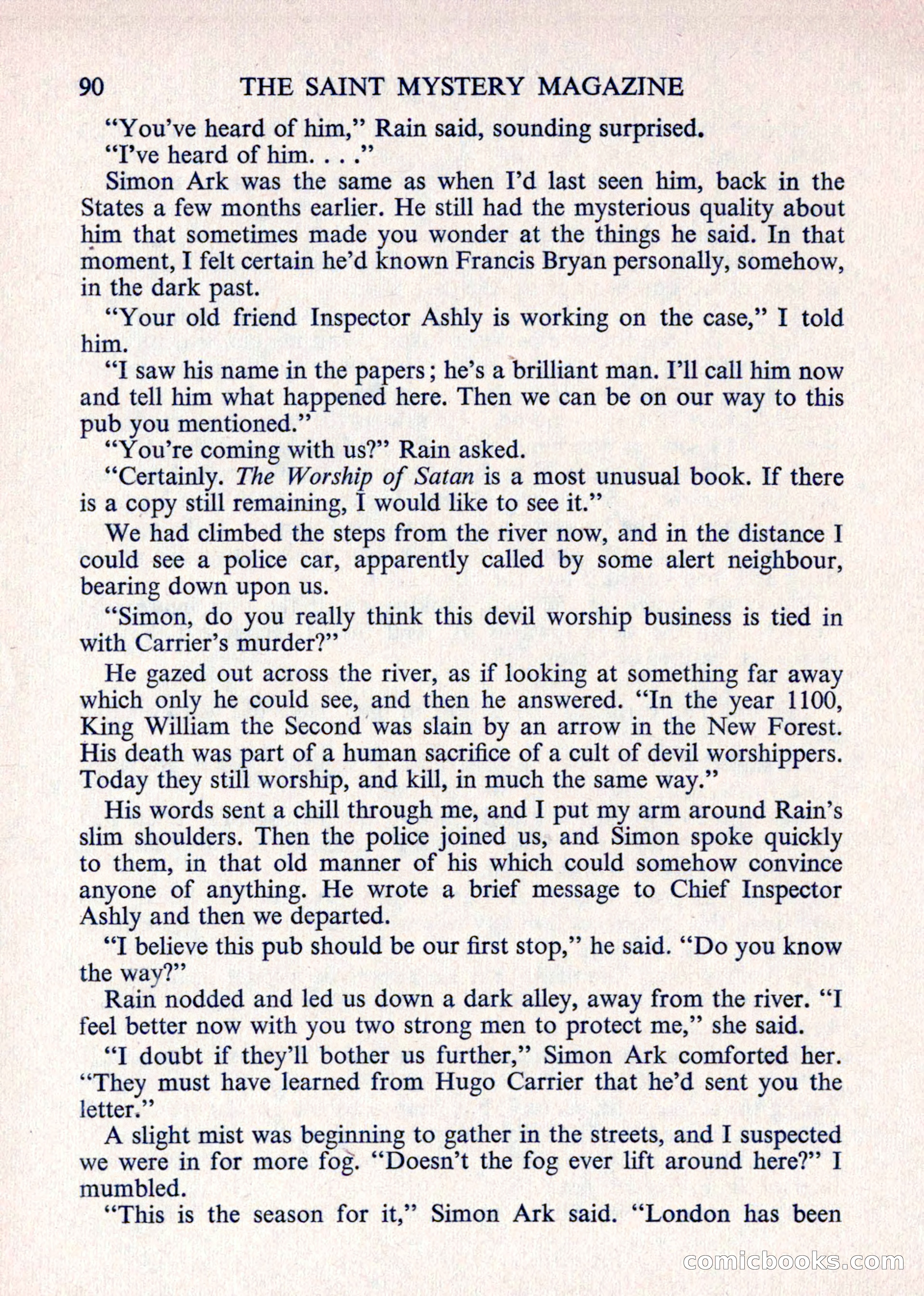 The Saint Mystery Magazine — page 92 of 132
