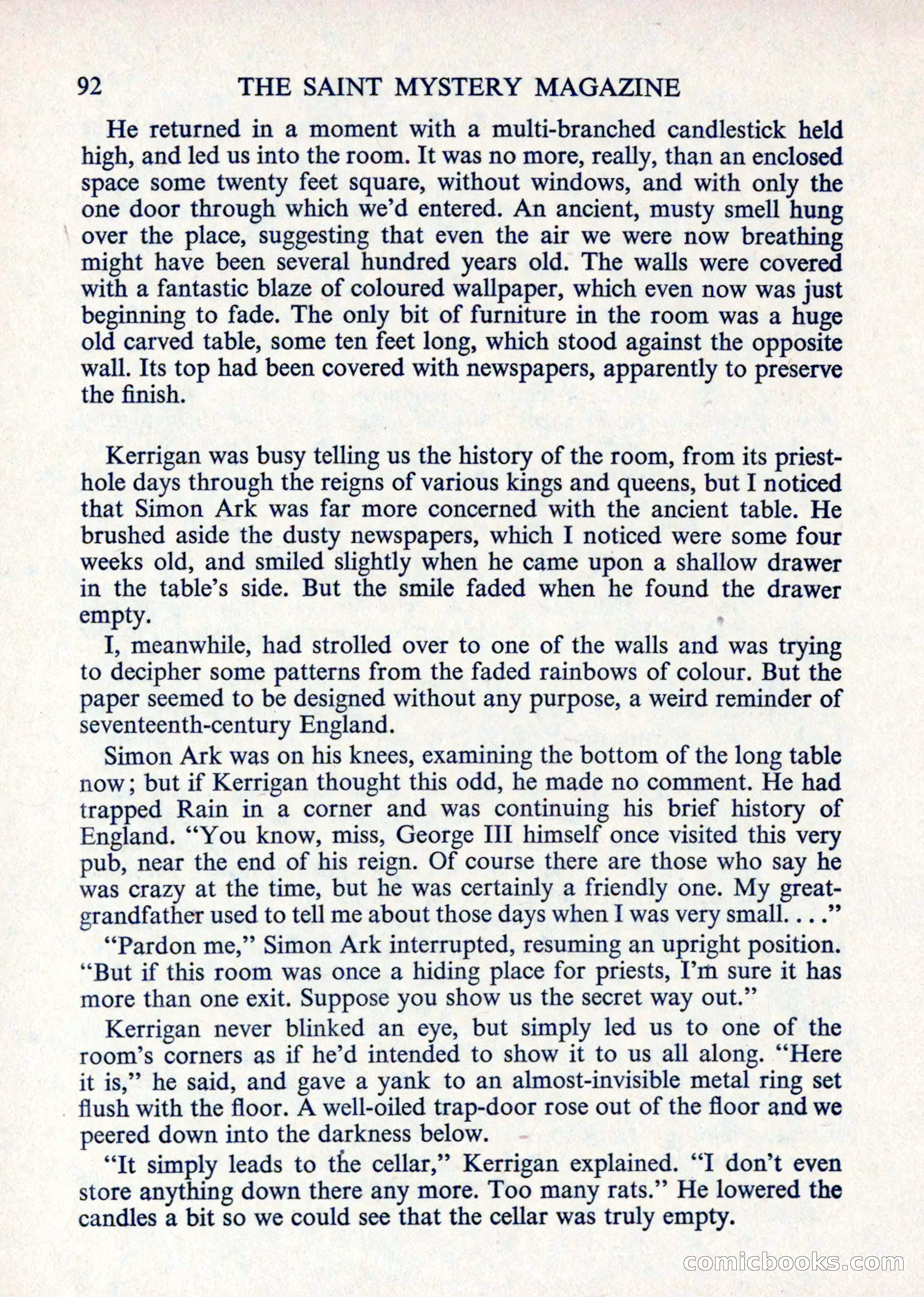 The Saint Mystery Magazine — page 94 of 132