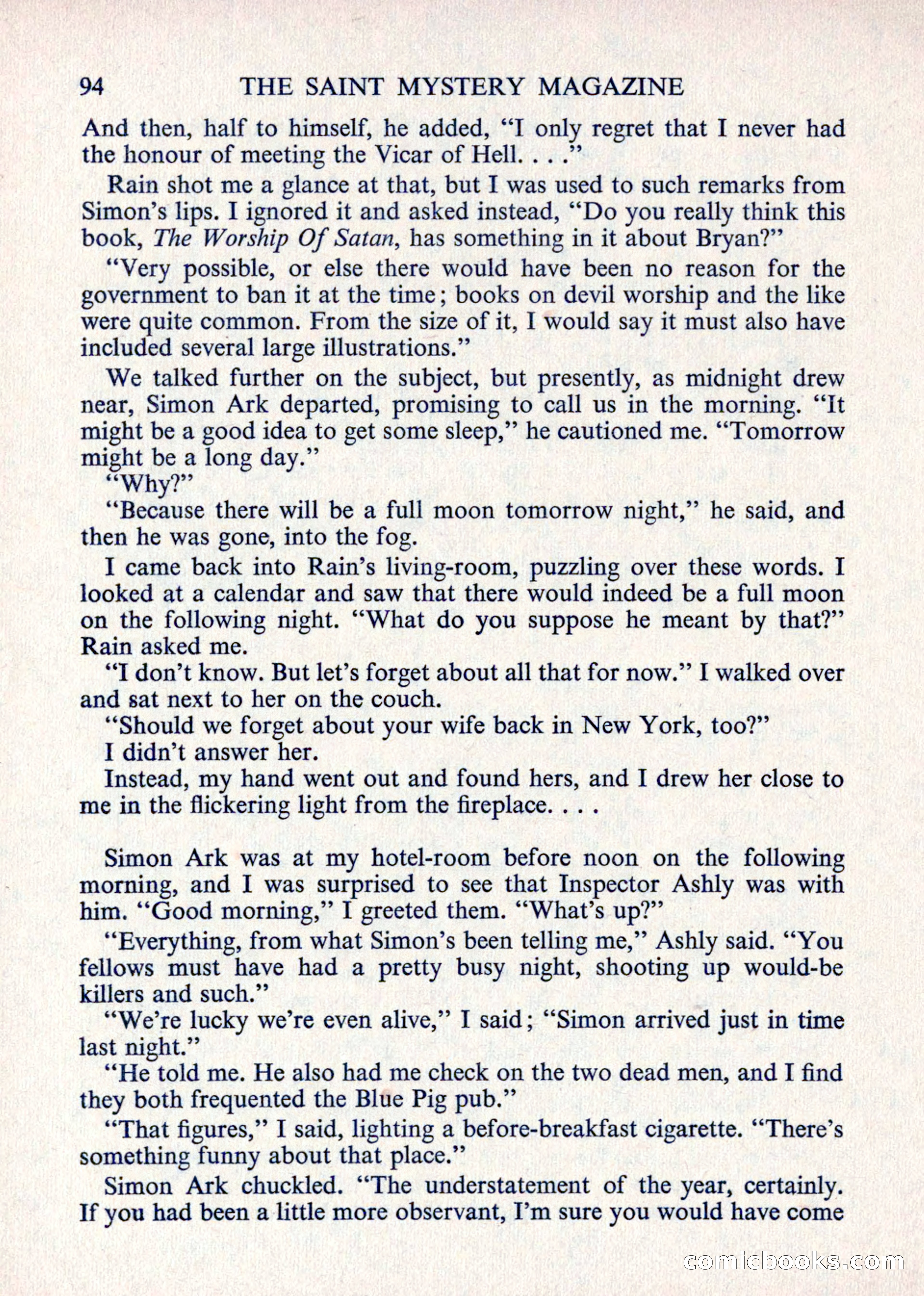 The Saint Mystery Magazine — page 96 of 132