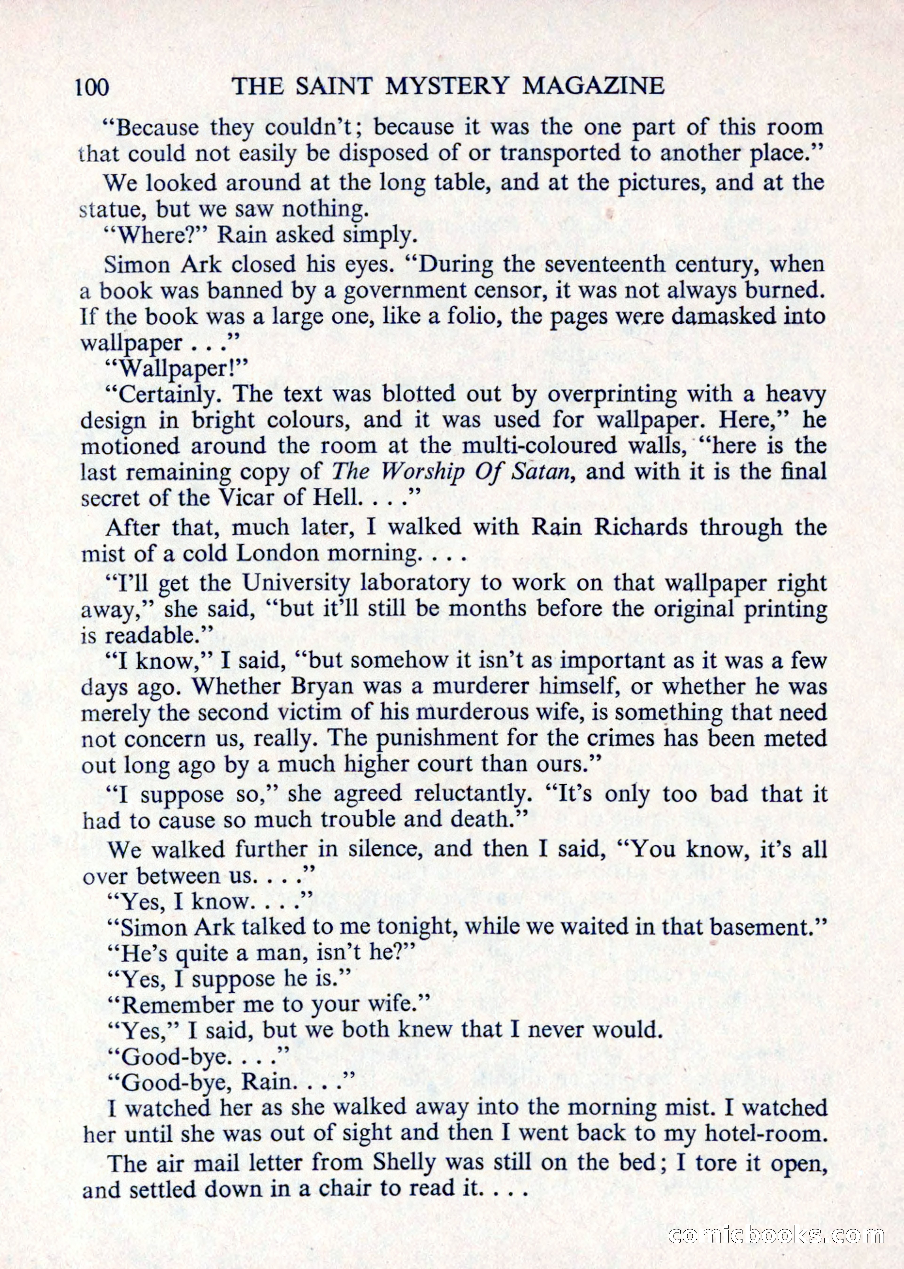The Saint Mystery Magazine — page 102 of 132