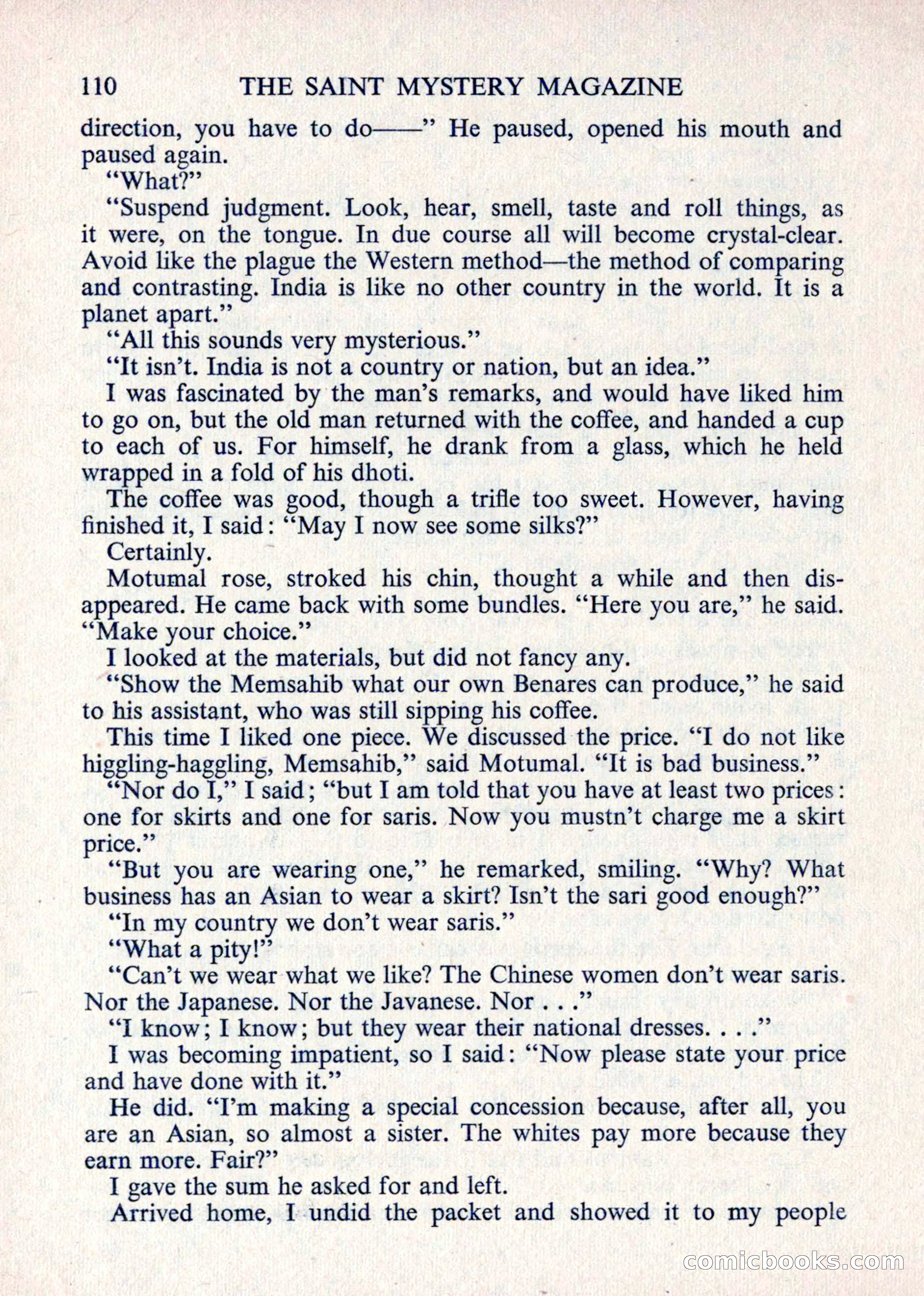 The Saint Mystery Magazine — page 112 of 132