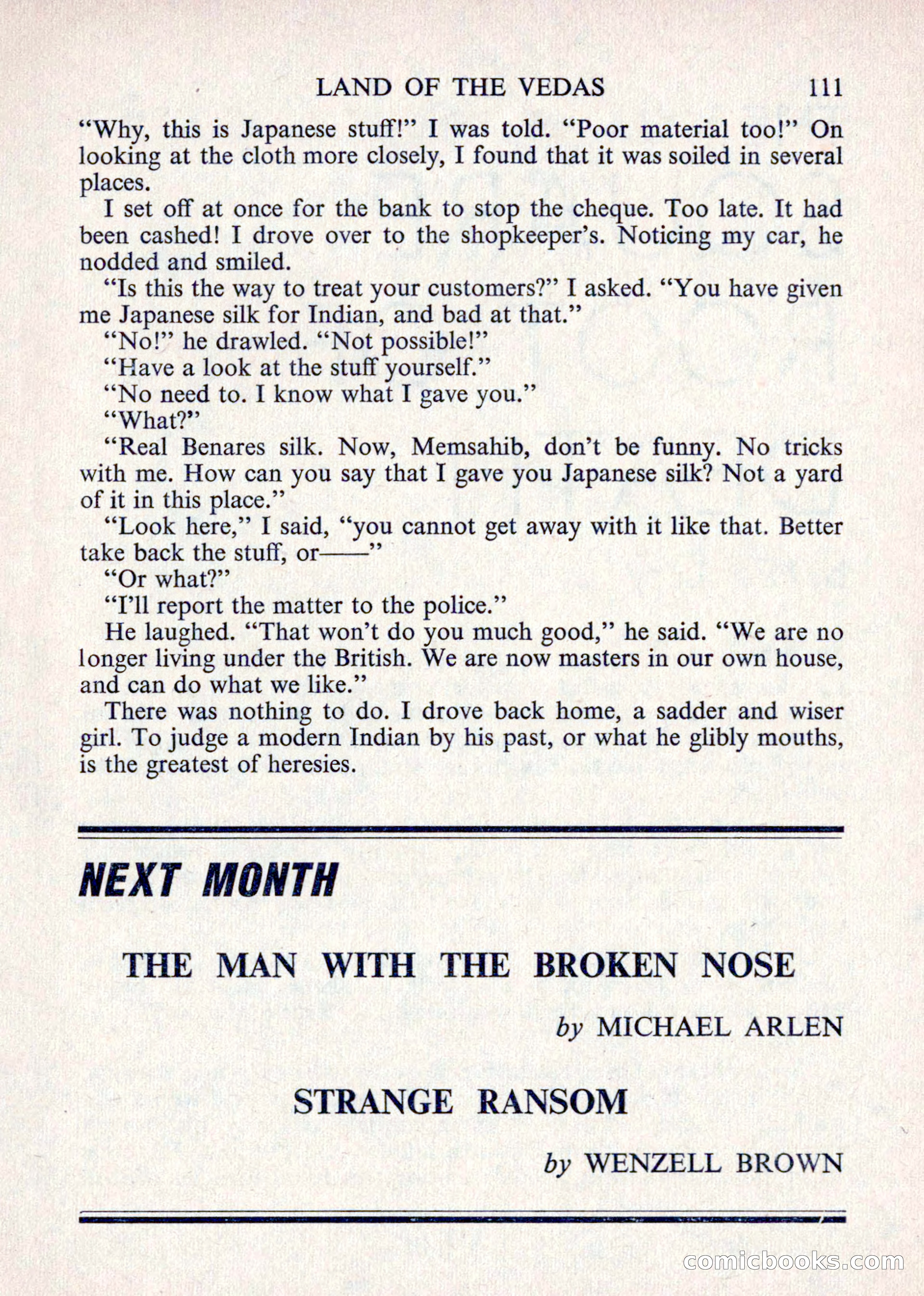 The Saint Mystery Magazine — page 113 of 132