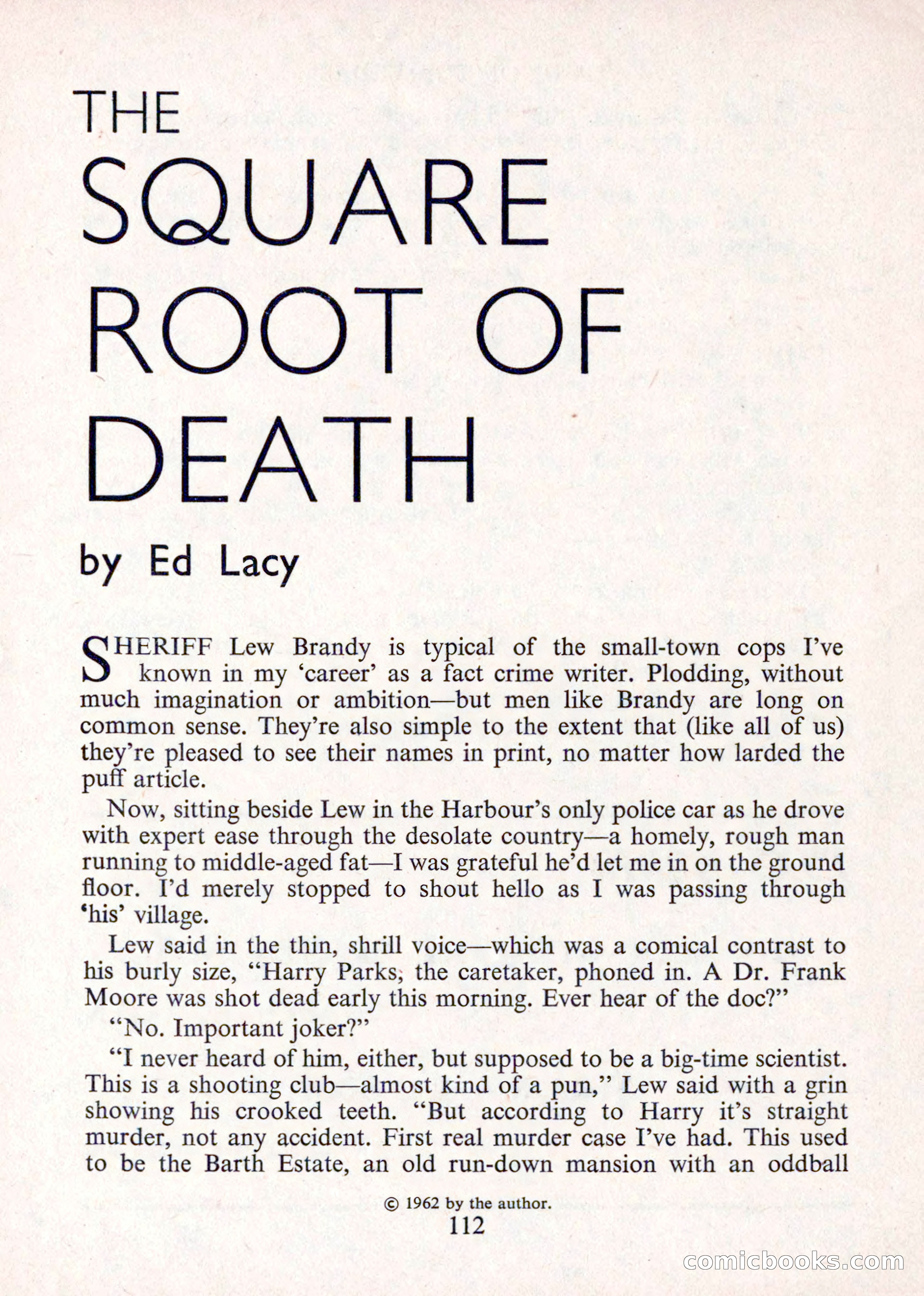 The Saint Mystery Magazine — page 114 of 132