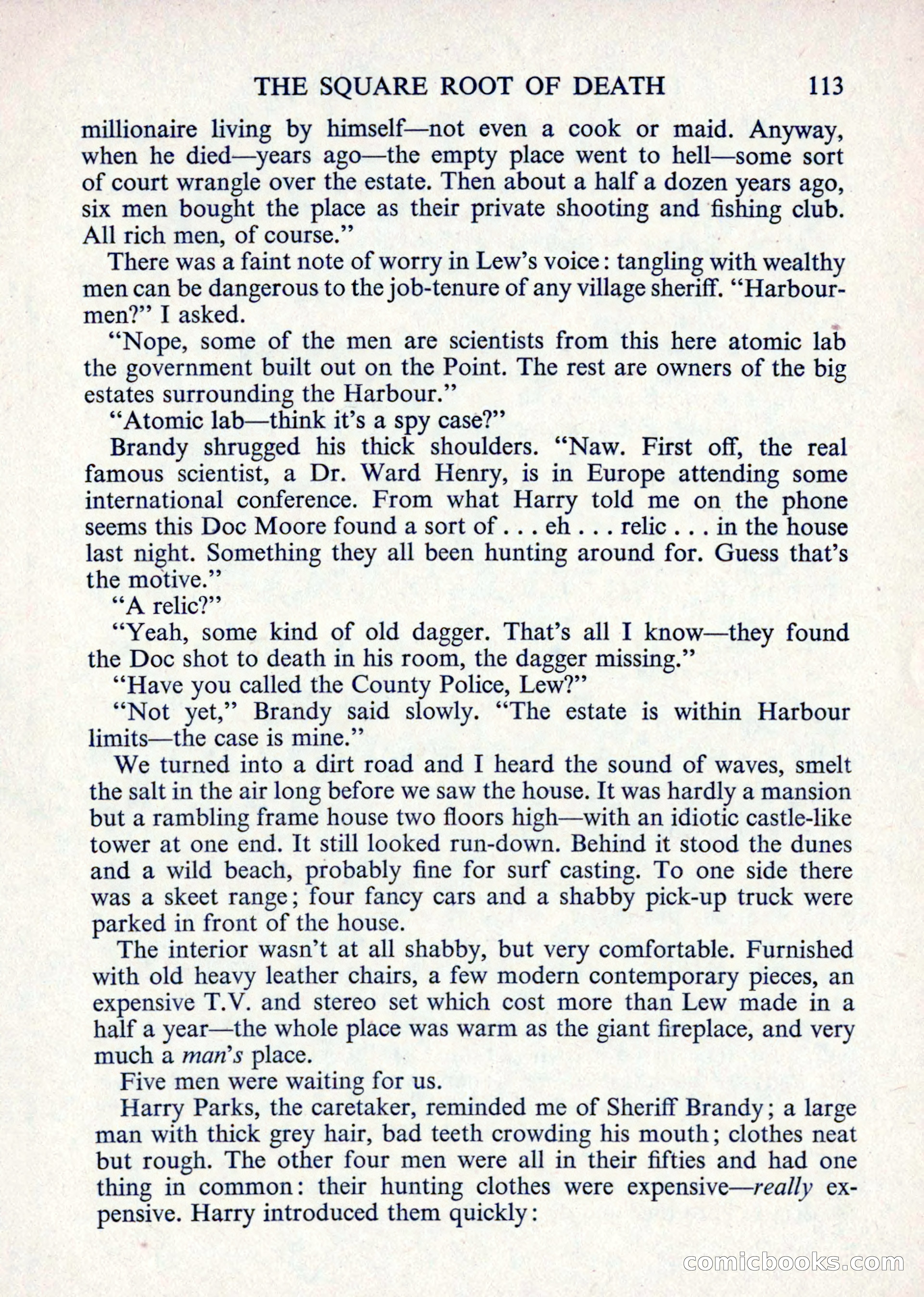 The Saint Mystery Magazine — page 115 of 132