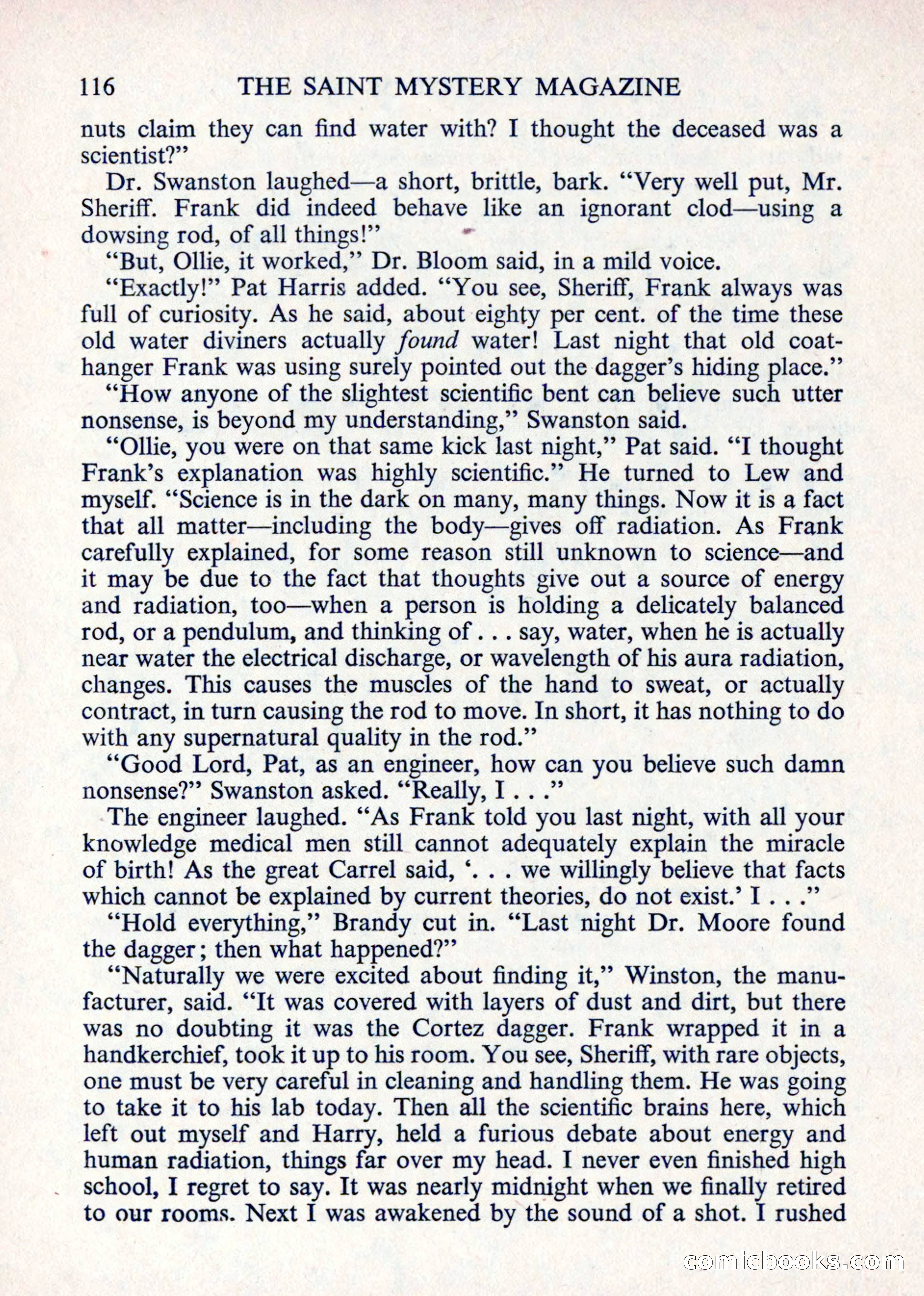 The Saint Mystery Magazine — page 118 of 132