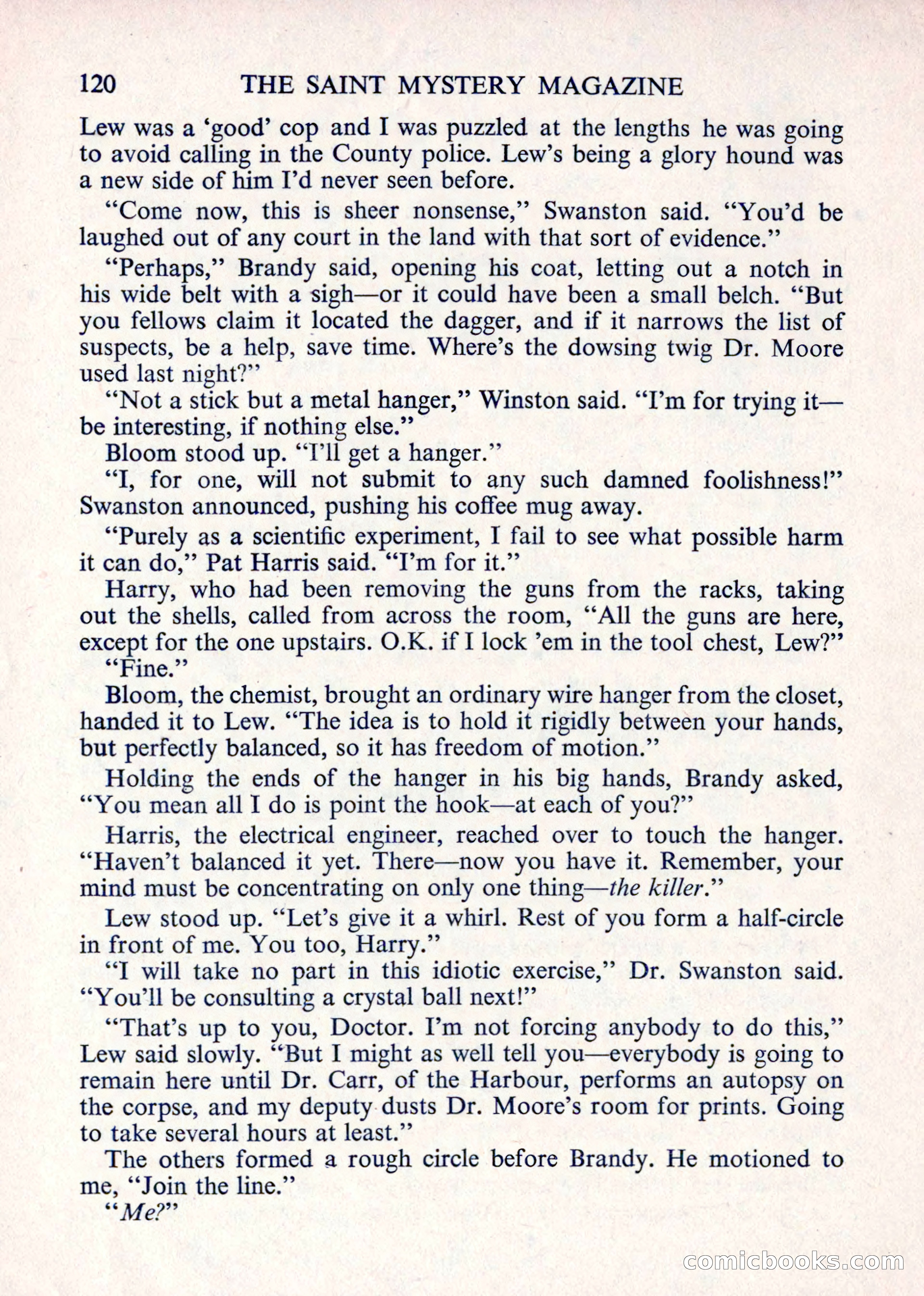 The Saint Mystery Magazine — page 122 of 132