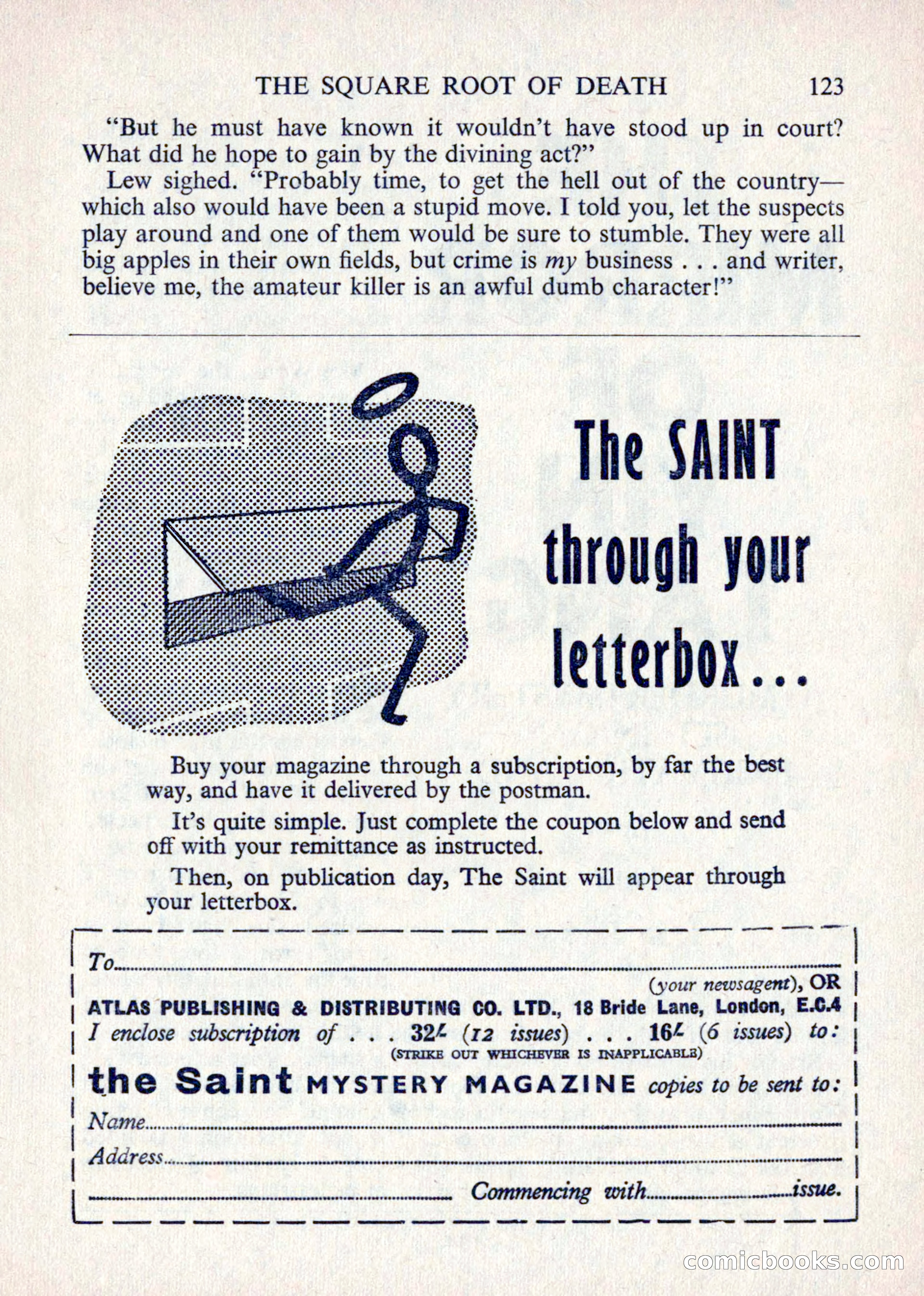 The Saint Mystery Magazine — page 125 of 132