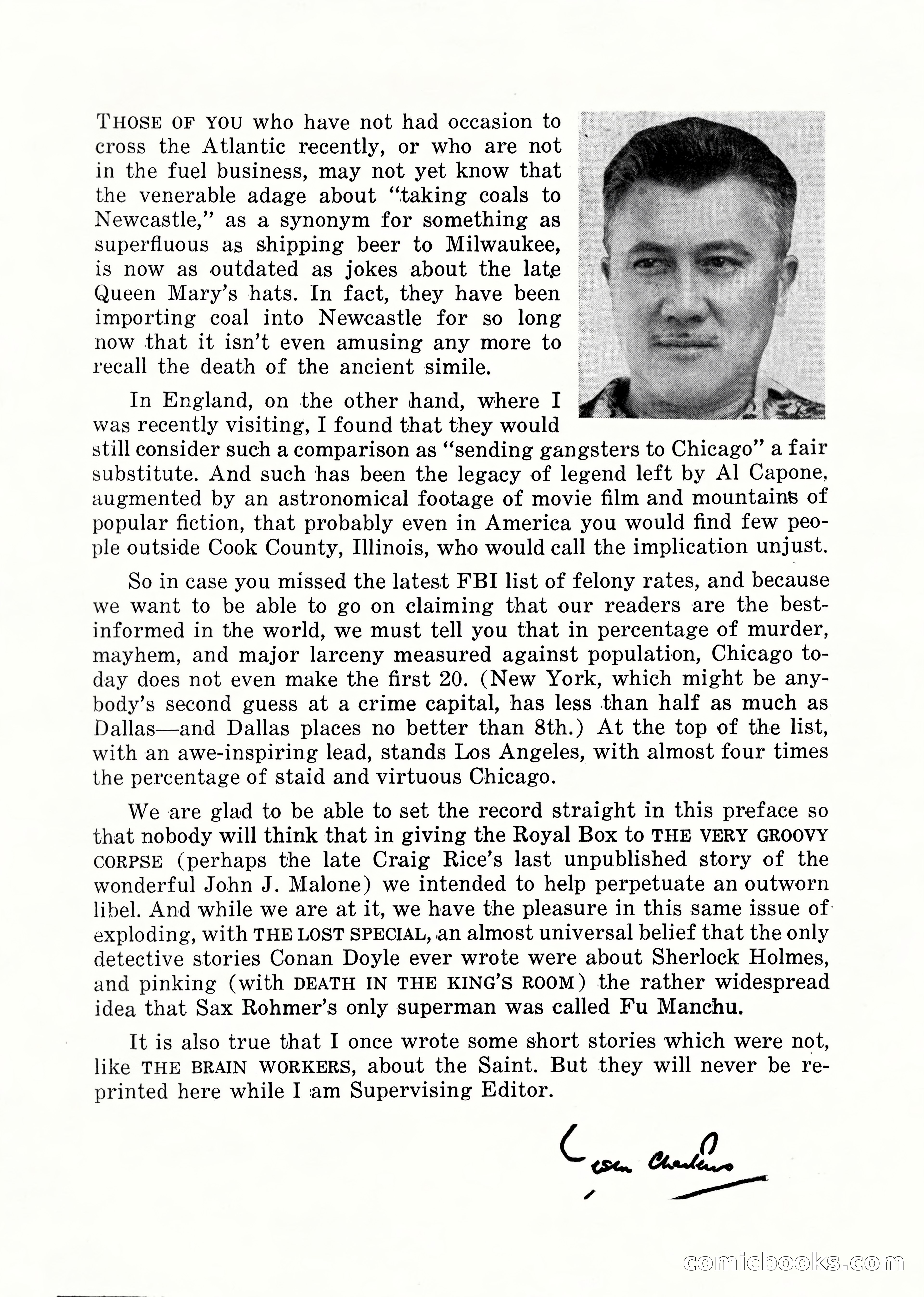 The Saint Mystery Magazine, November 1958 — page 2 of 132