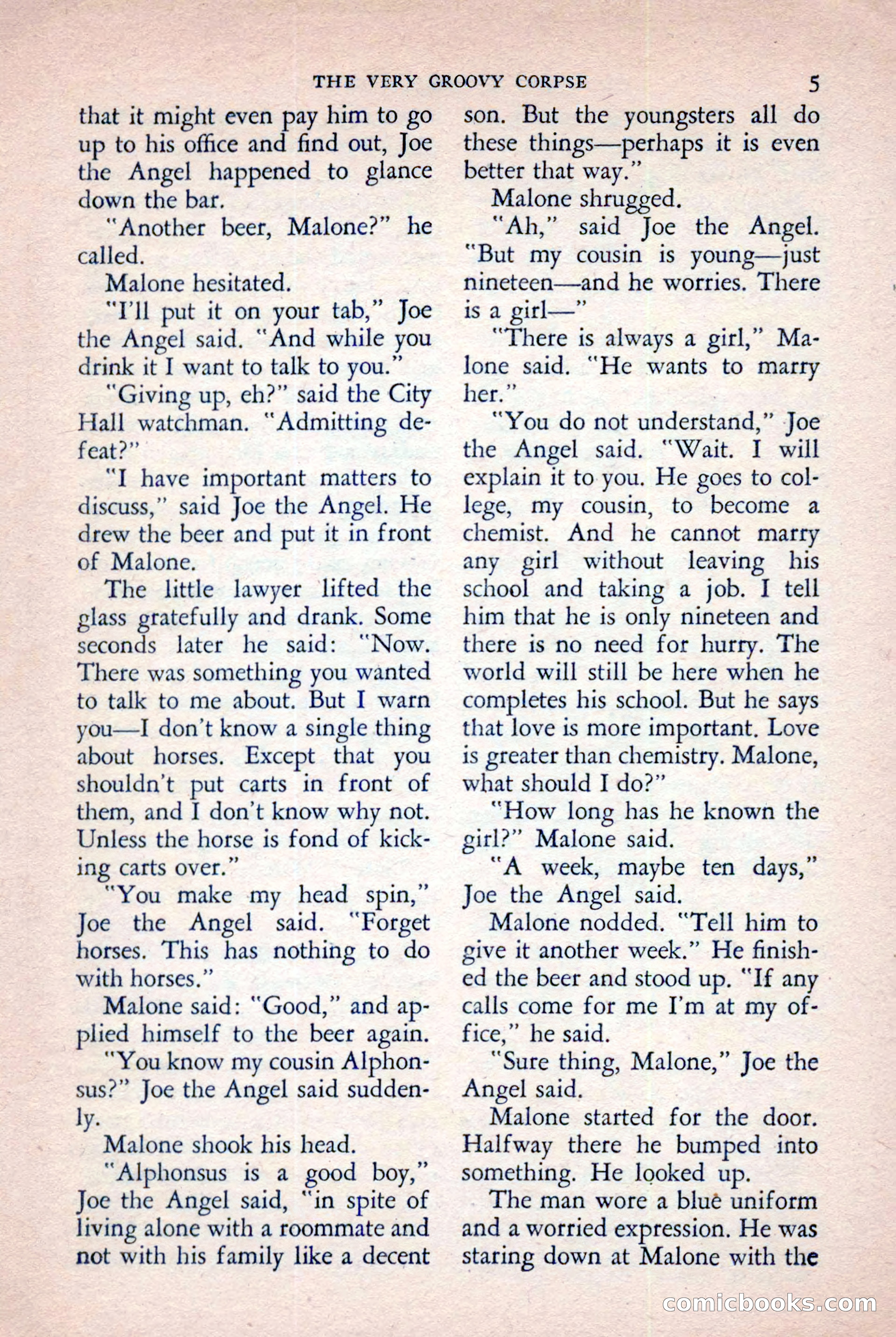 The Saint Mystery Magazine, November 1958 — page 7 of 132