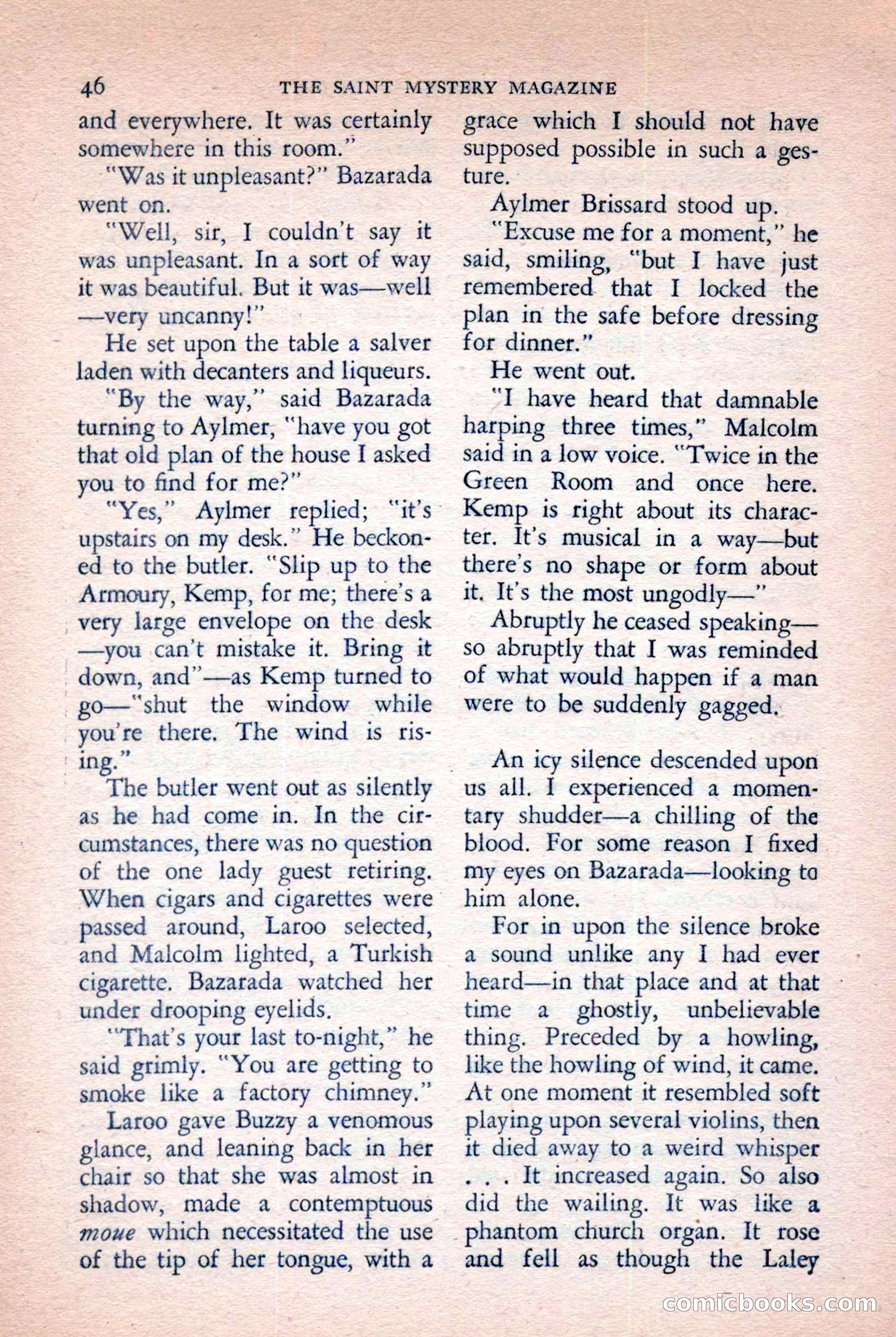 The Saint Mystery Magazine, November 1958 — page 48 of 132