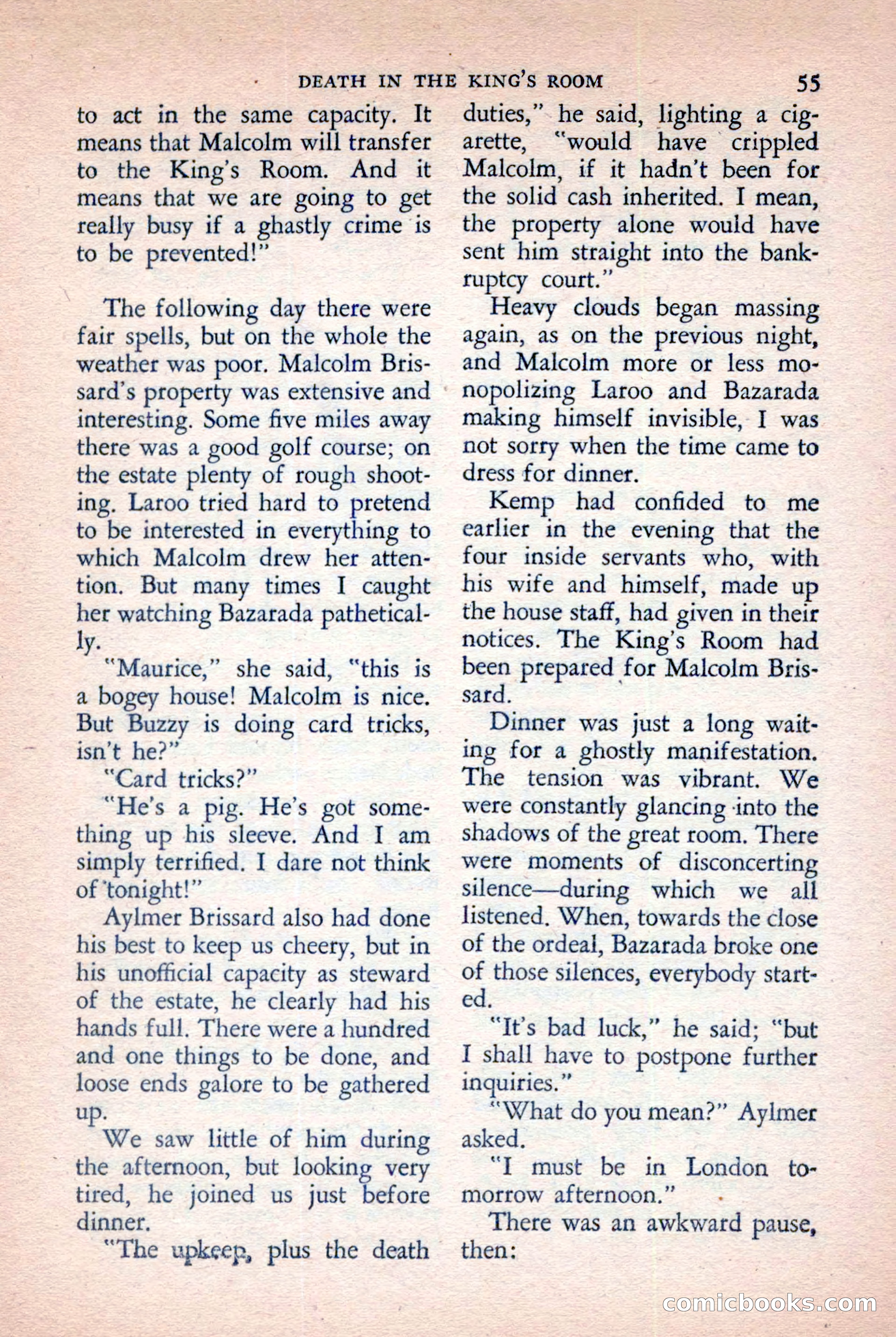 The Saint Mystery Magazine, November 1958 — page 57 of 132