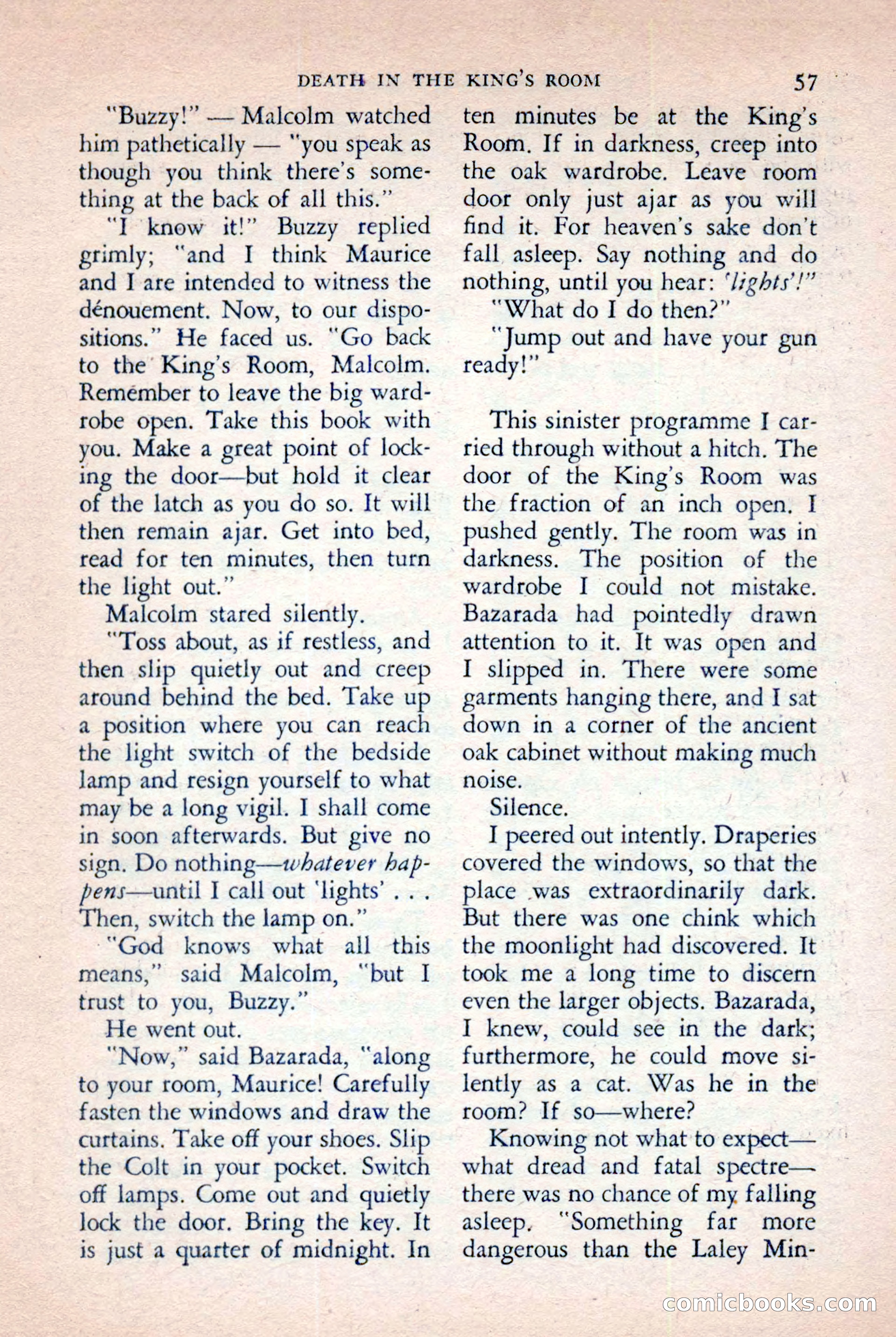 The Saint Mystery Magazine, November 1958 — page 59 of 132
