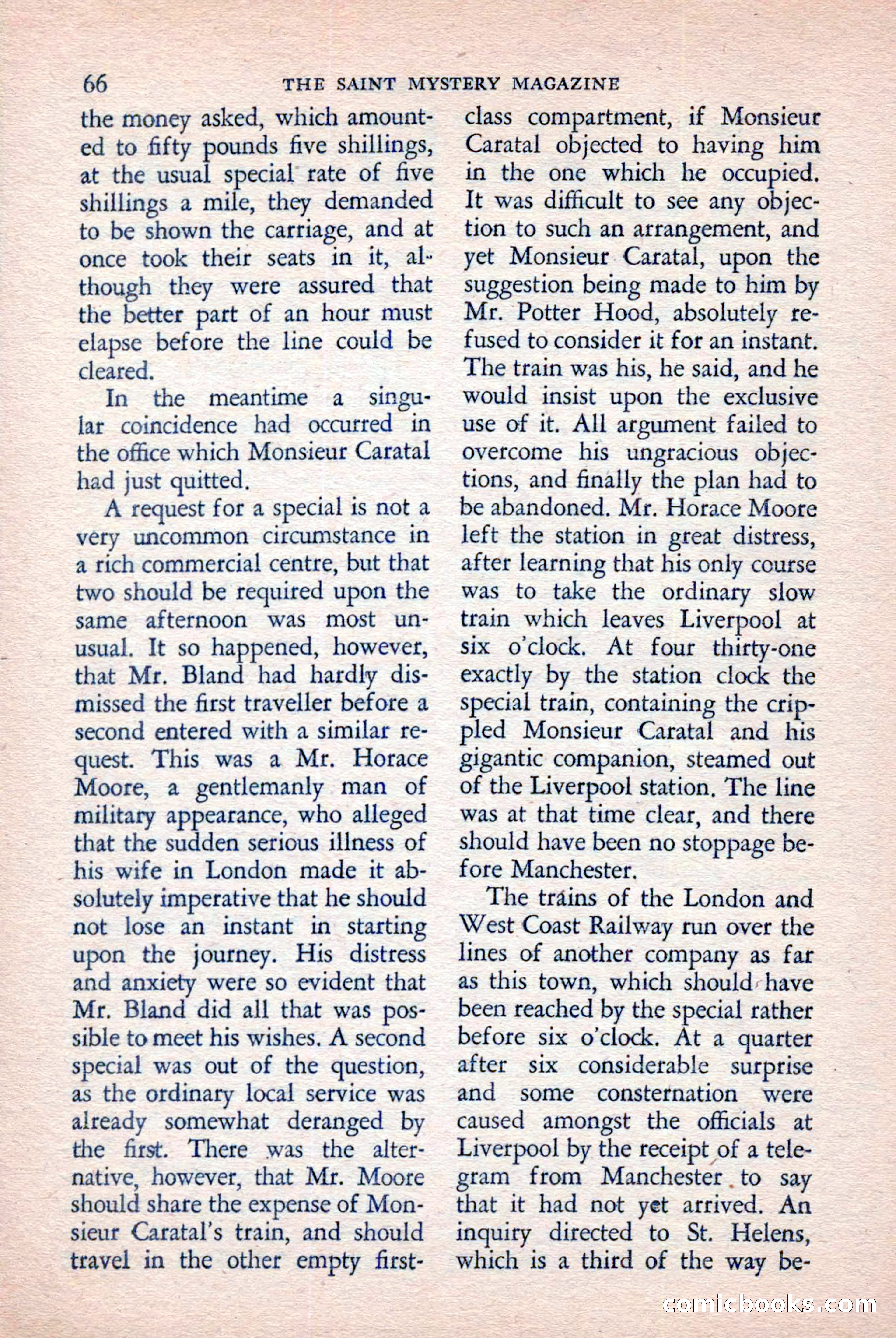 The Saint Mystery Magazine, November 1958 — page 68 of 132