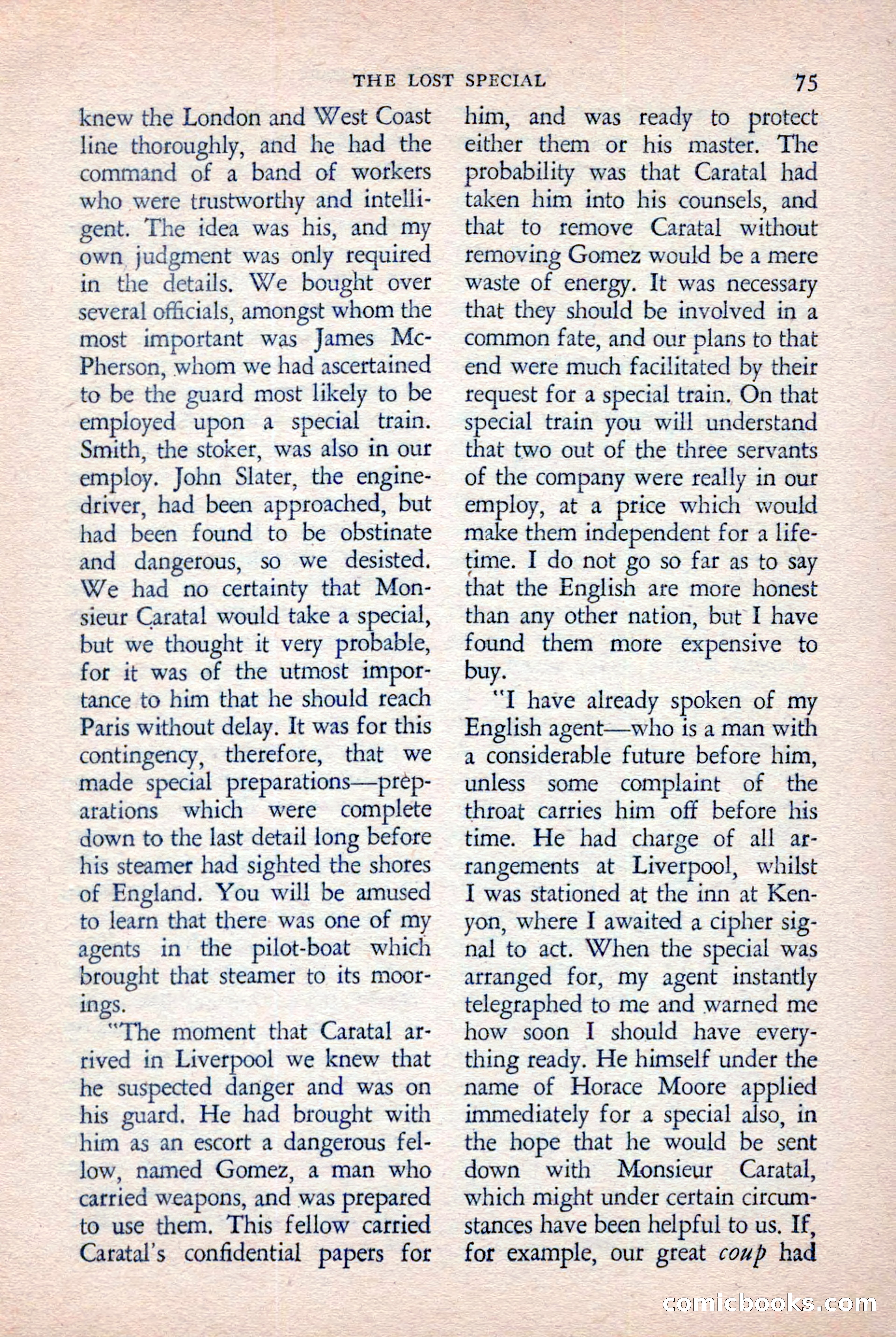 The Saint Mystery Magazine, November 1958 — page 77 of 132