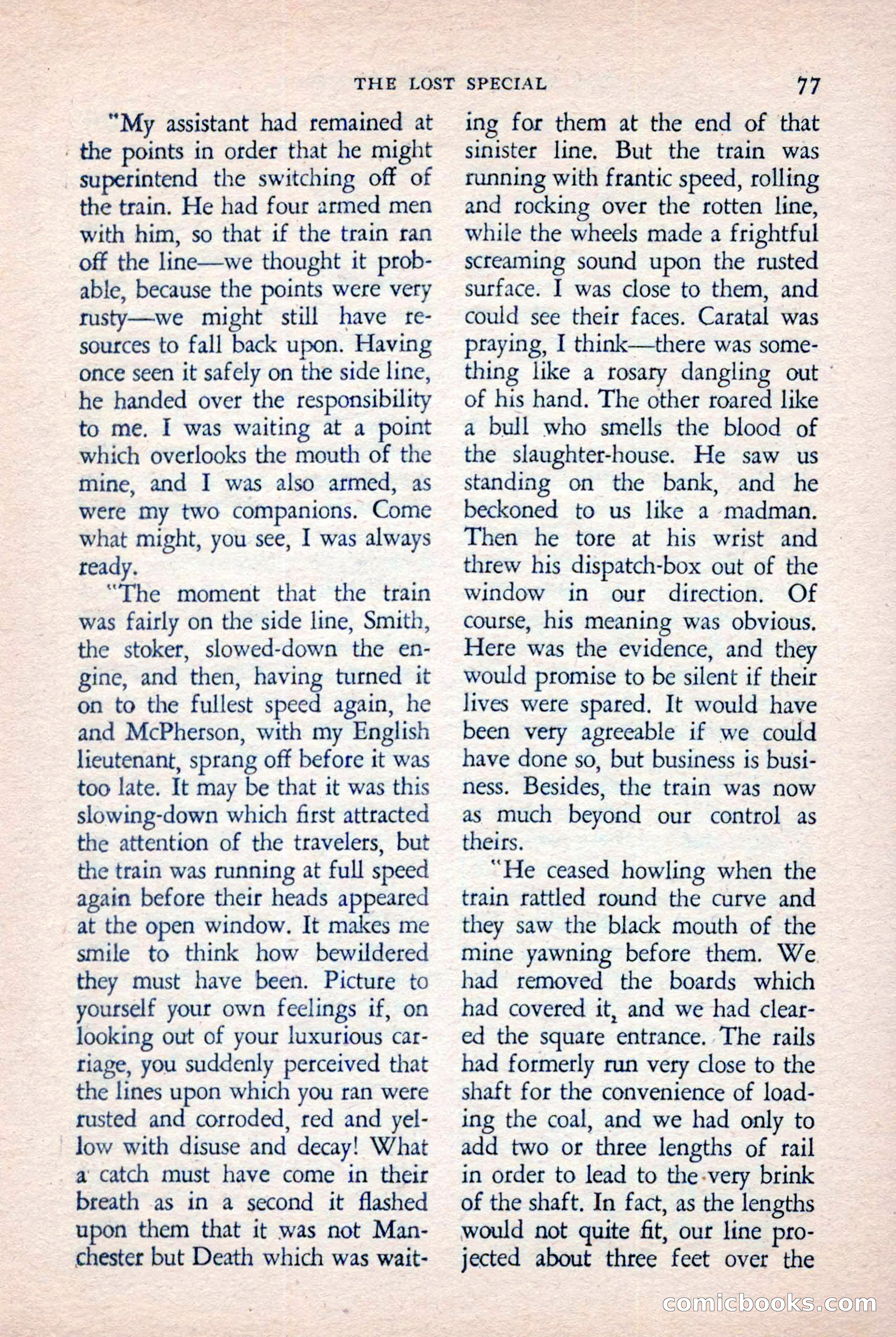 The Saint Mystery Magazine, November 1958 — page 79 of 132