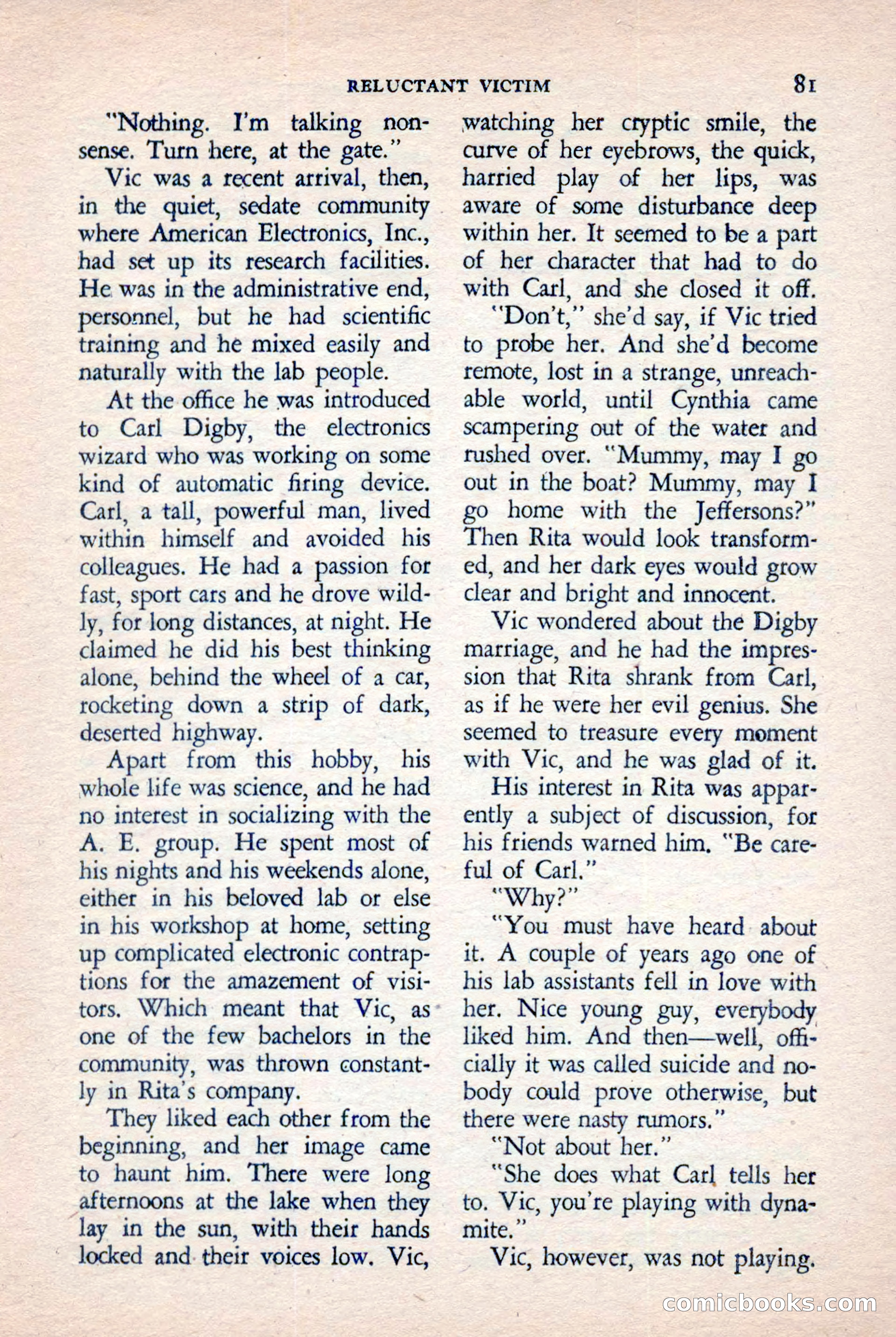 The Saint Mystery Magazine, November 1958 — page 83 of 132