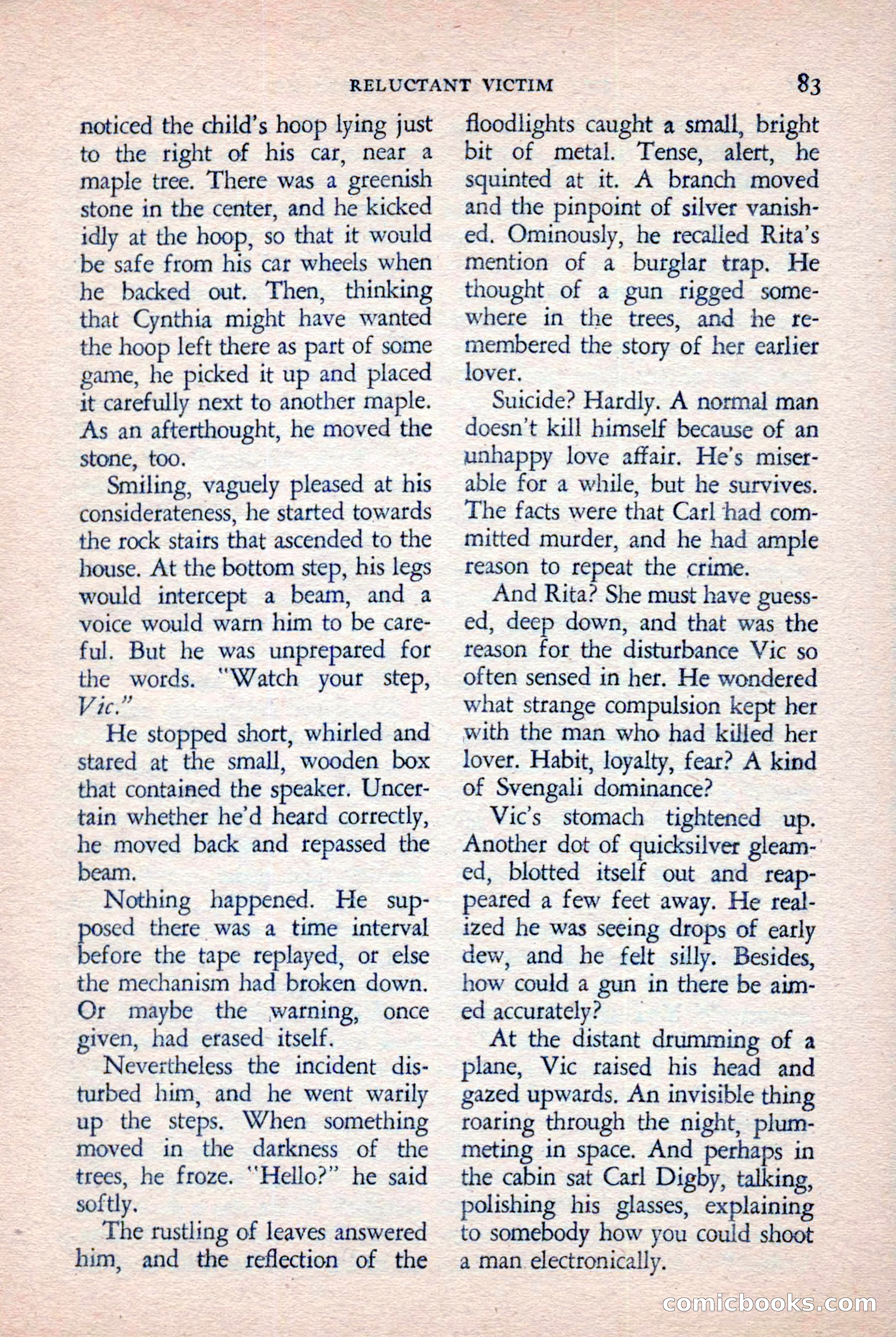 The Saint Mystery Magazine, November 1958 — page 85 of 132