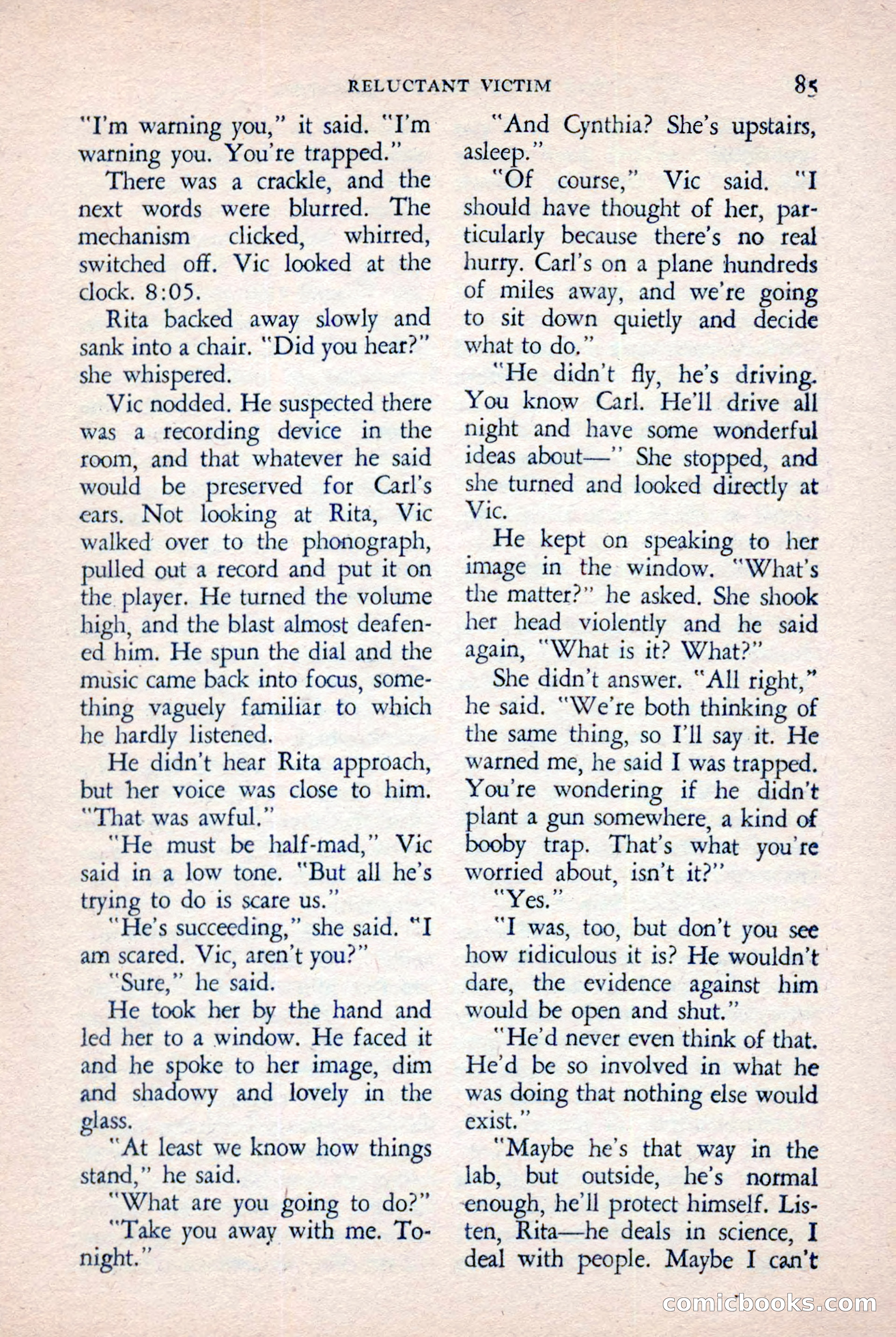 The Saint Mystery Magazine, November 1958 — page 87 of 132