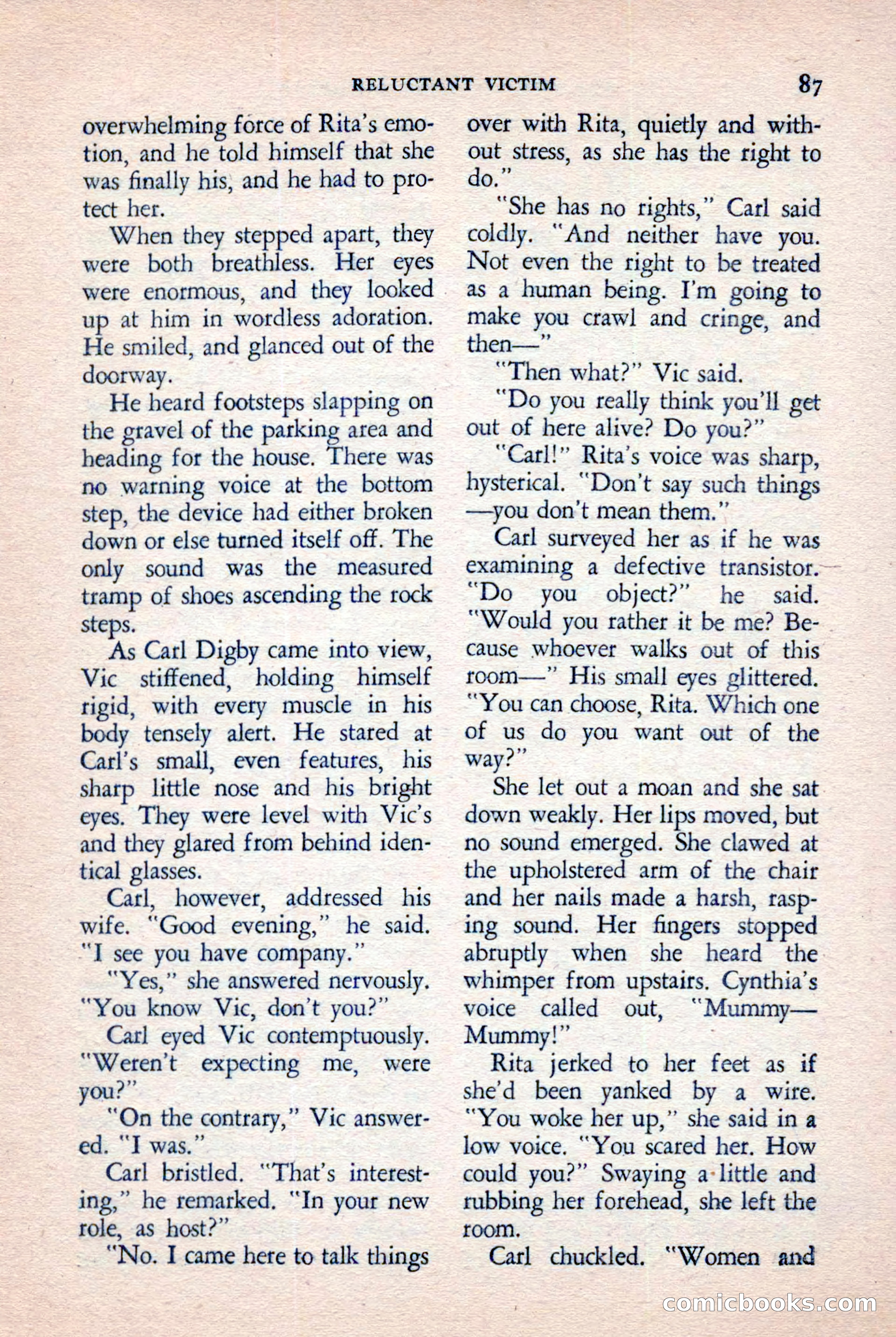 The Saint Mystery Magazine, November 1958 — page 89 of 132