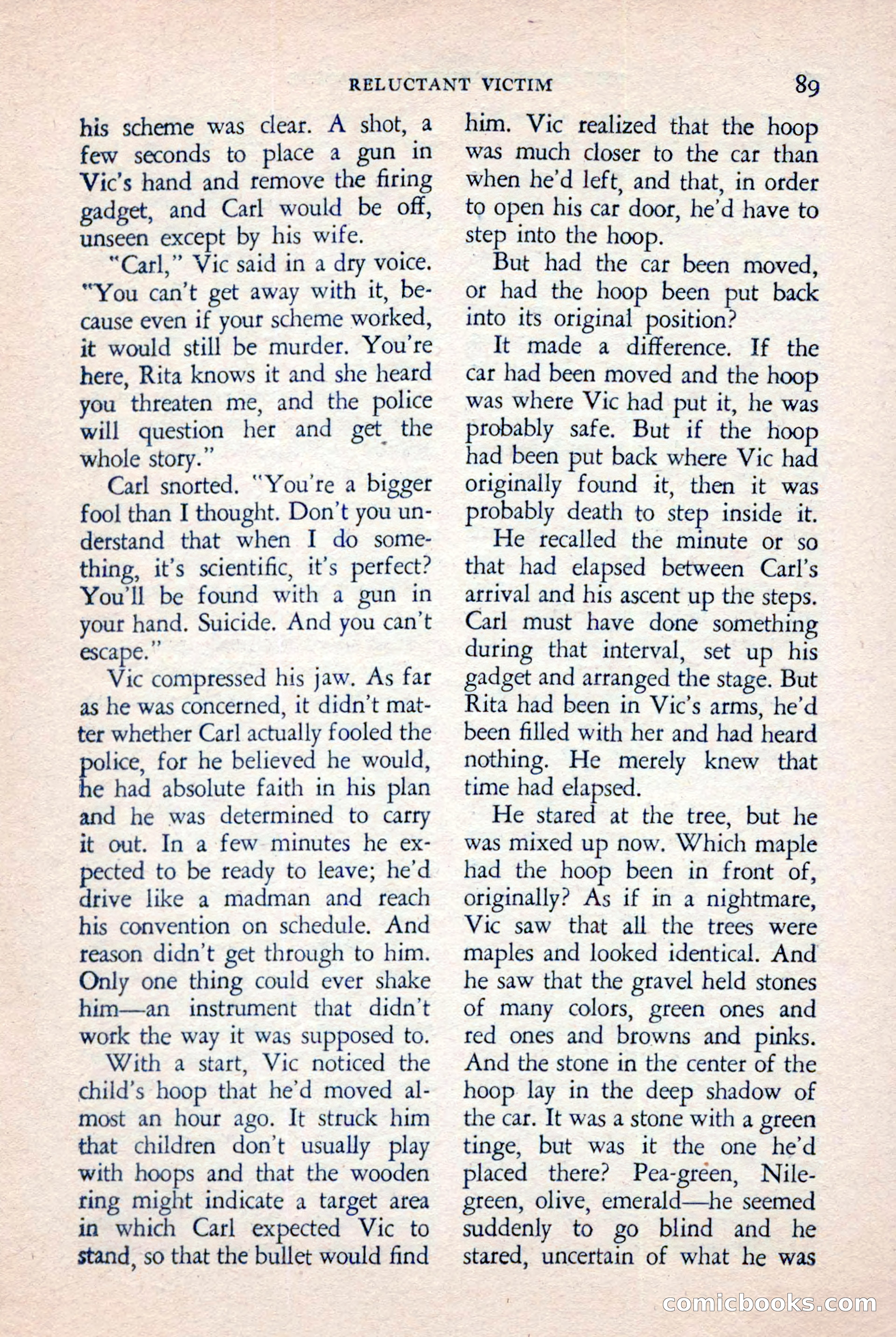The Saint Mystery Magazine, November 1958 — page 91 of 132