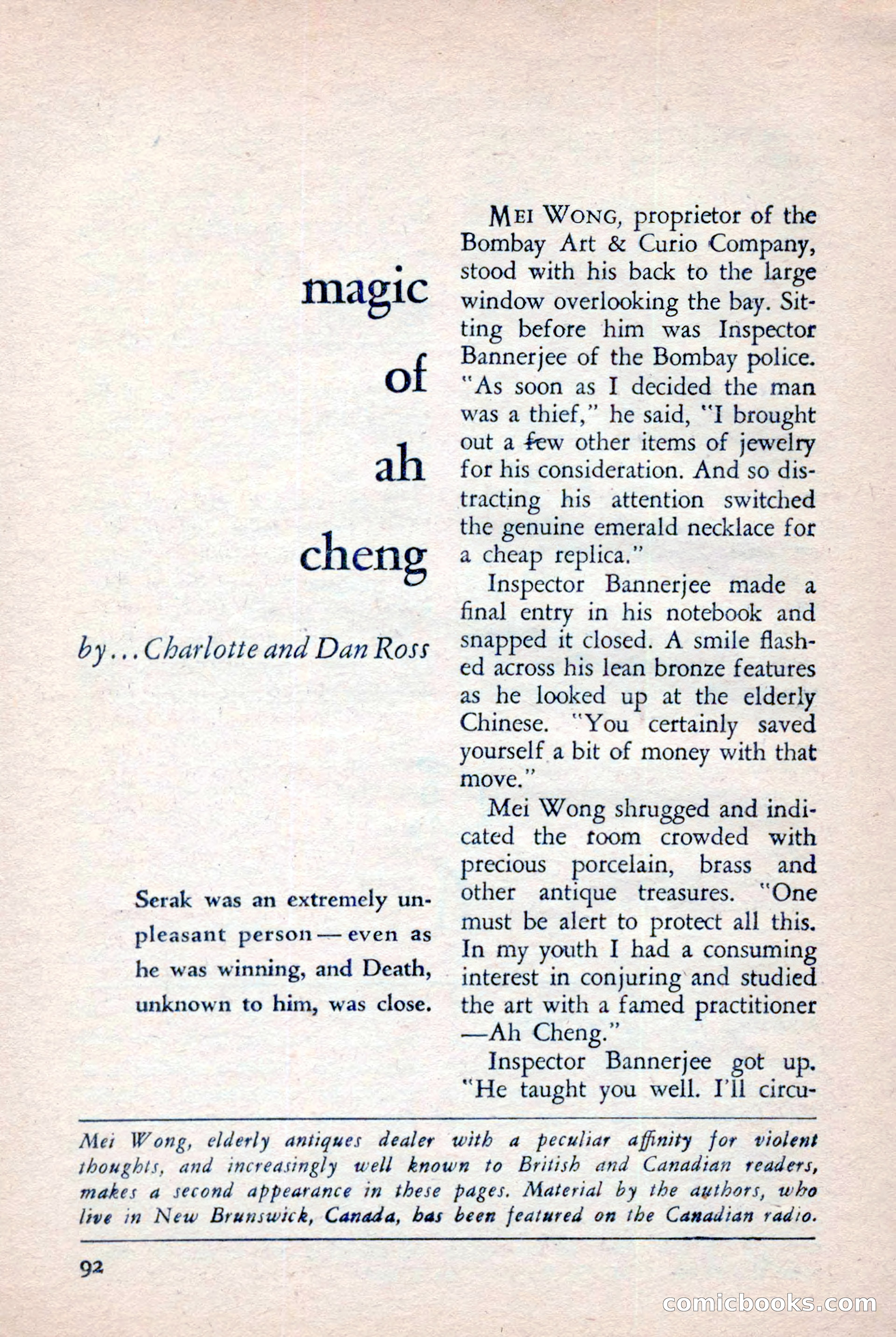 The Saint Mystery Magazine, November 1958 — page 94 of 132