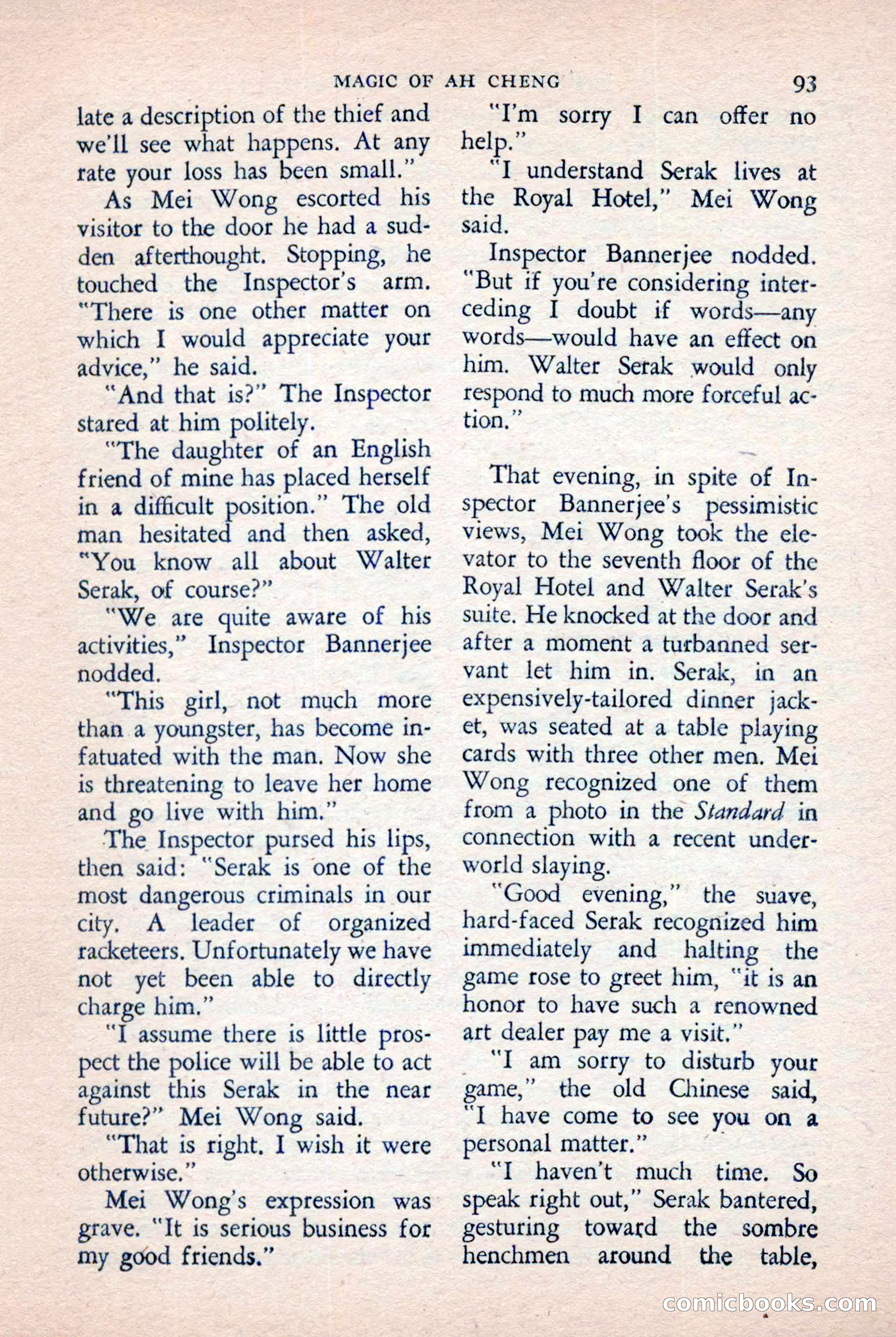 The Saint Mystery Magazine, November 1958 — page 95 of 132