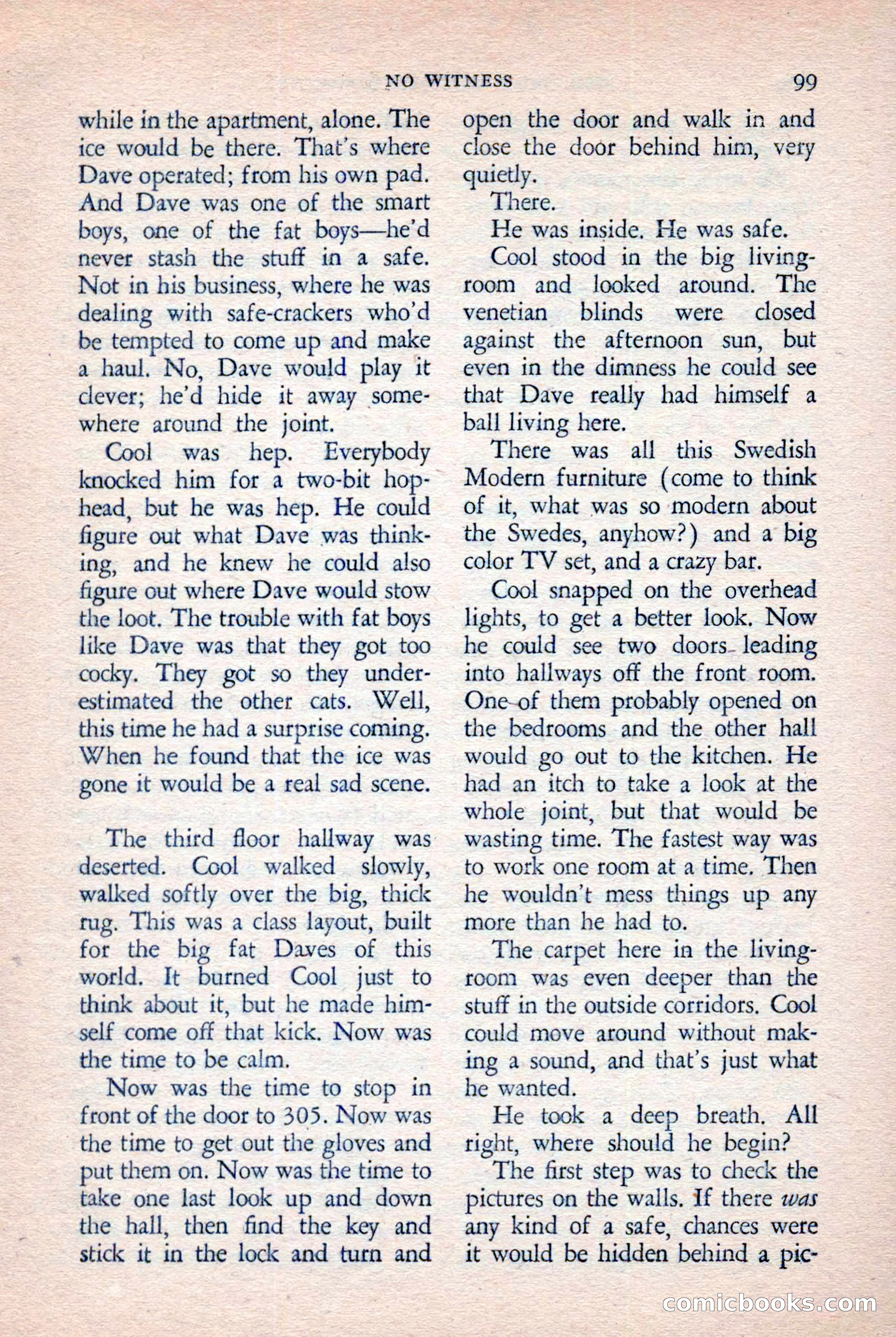 The Saint Mystery Magazine, November 1958 — page 101 of 132