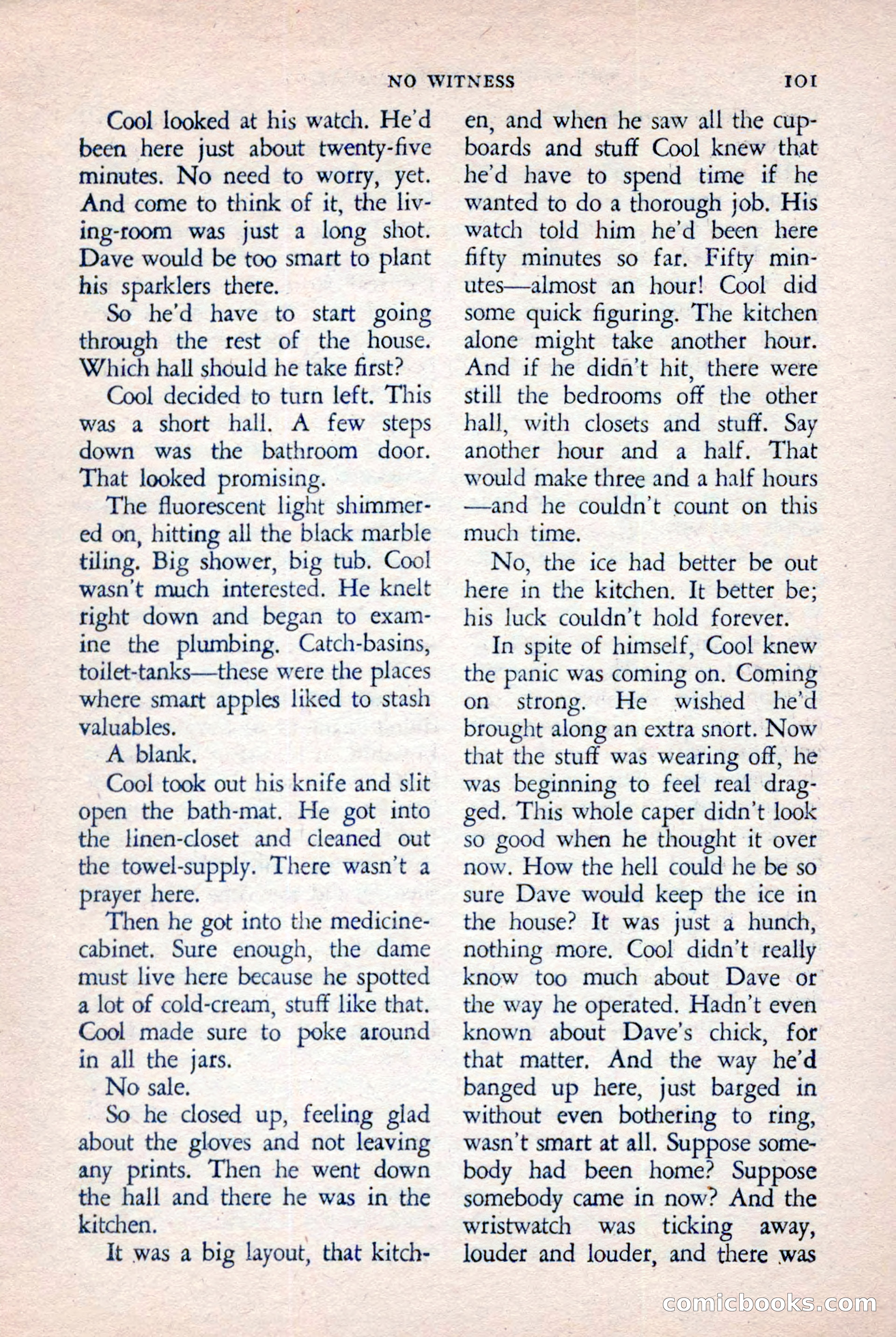 The Saint Mystery Magazine, November 1958 — page 103 of 132