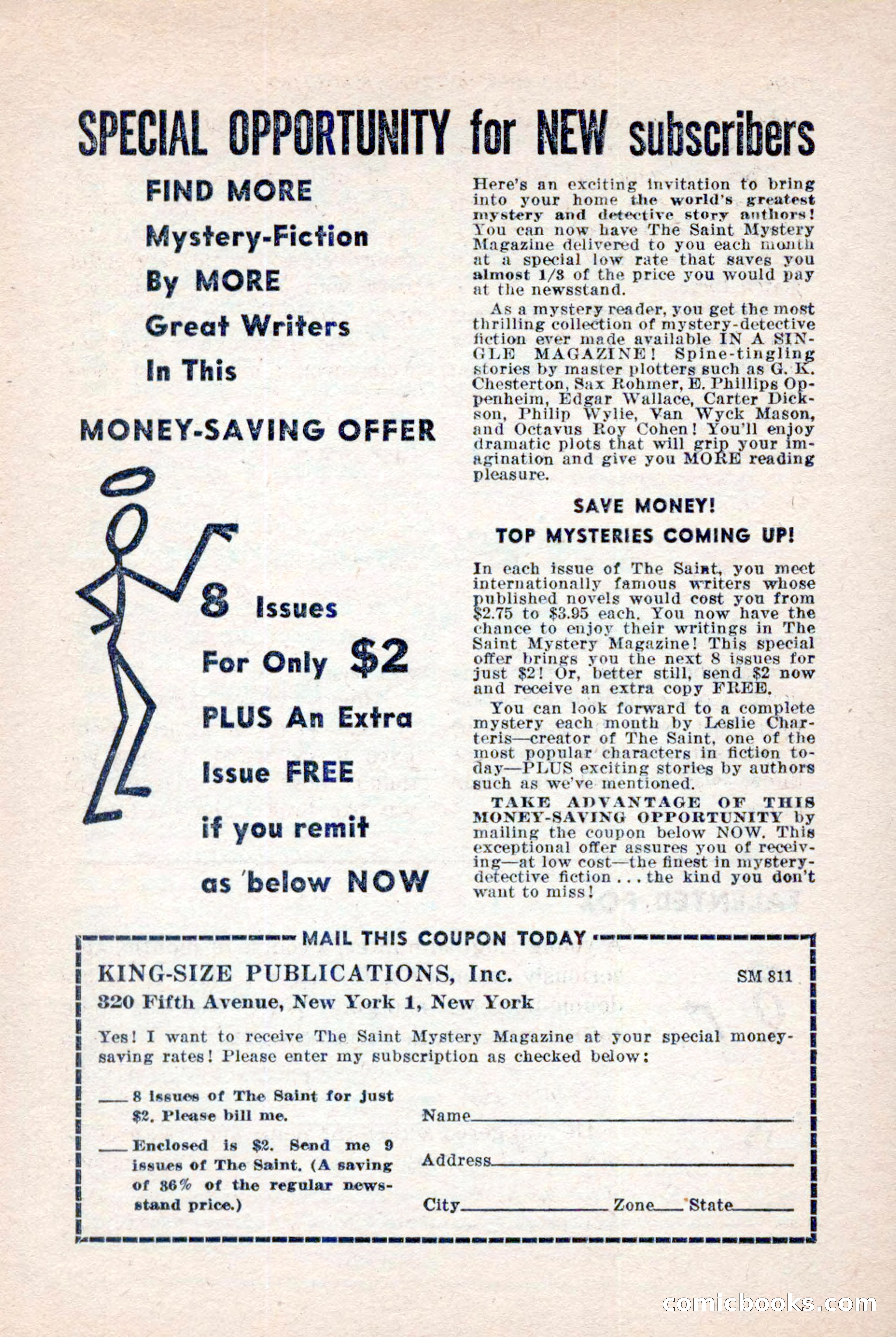 The Saint Mystery Magazine, November 1958 — page 107 of 132
