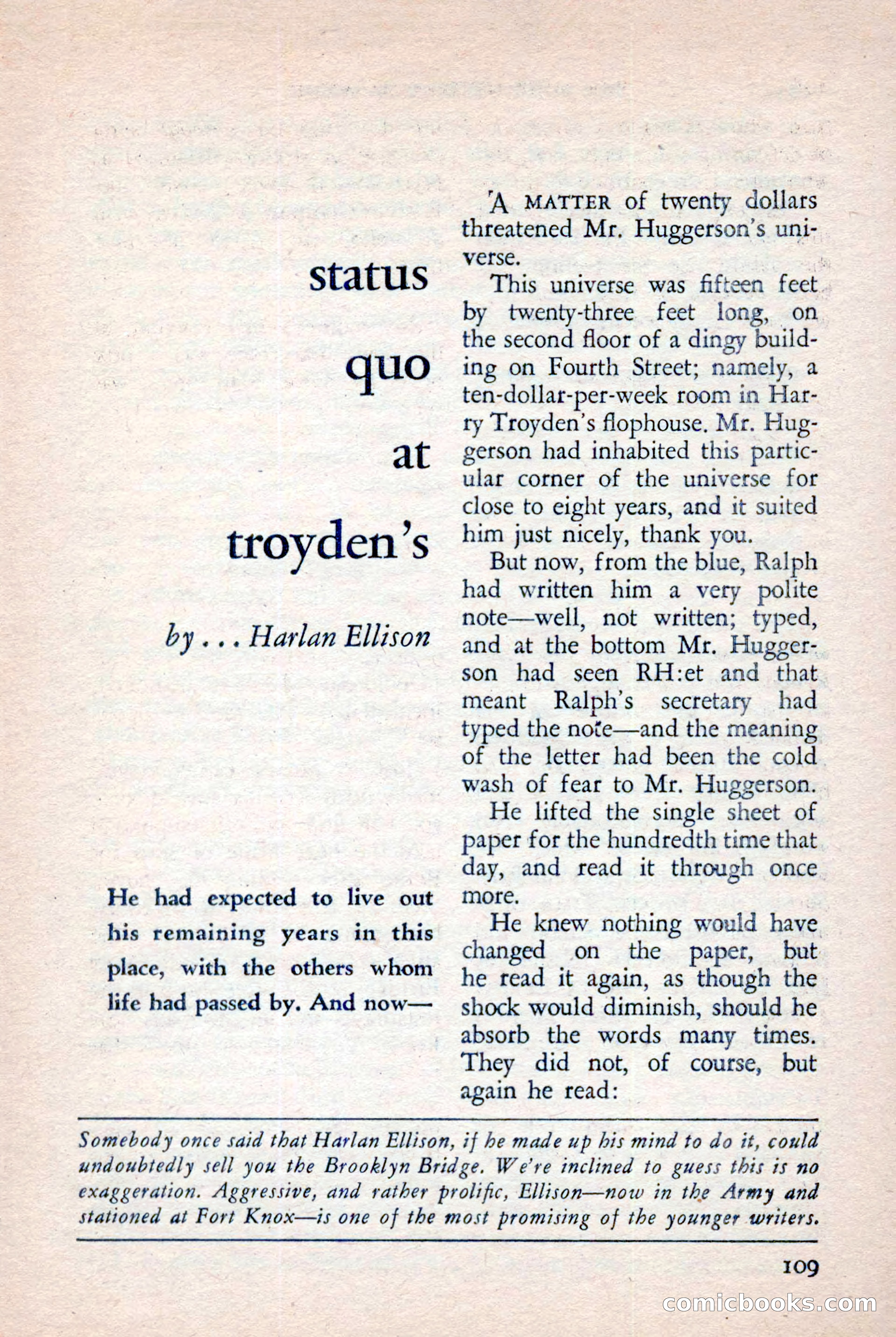 The Saint Mystery Magazine, November 1958 — page 111 of 132