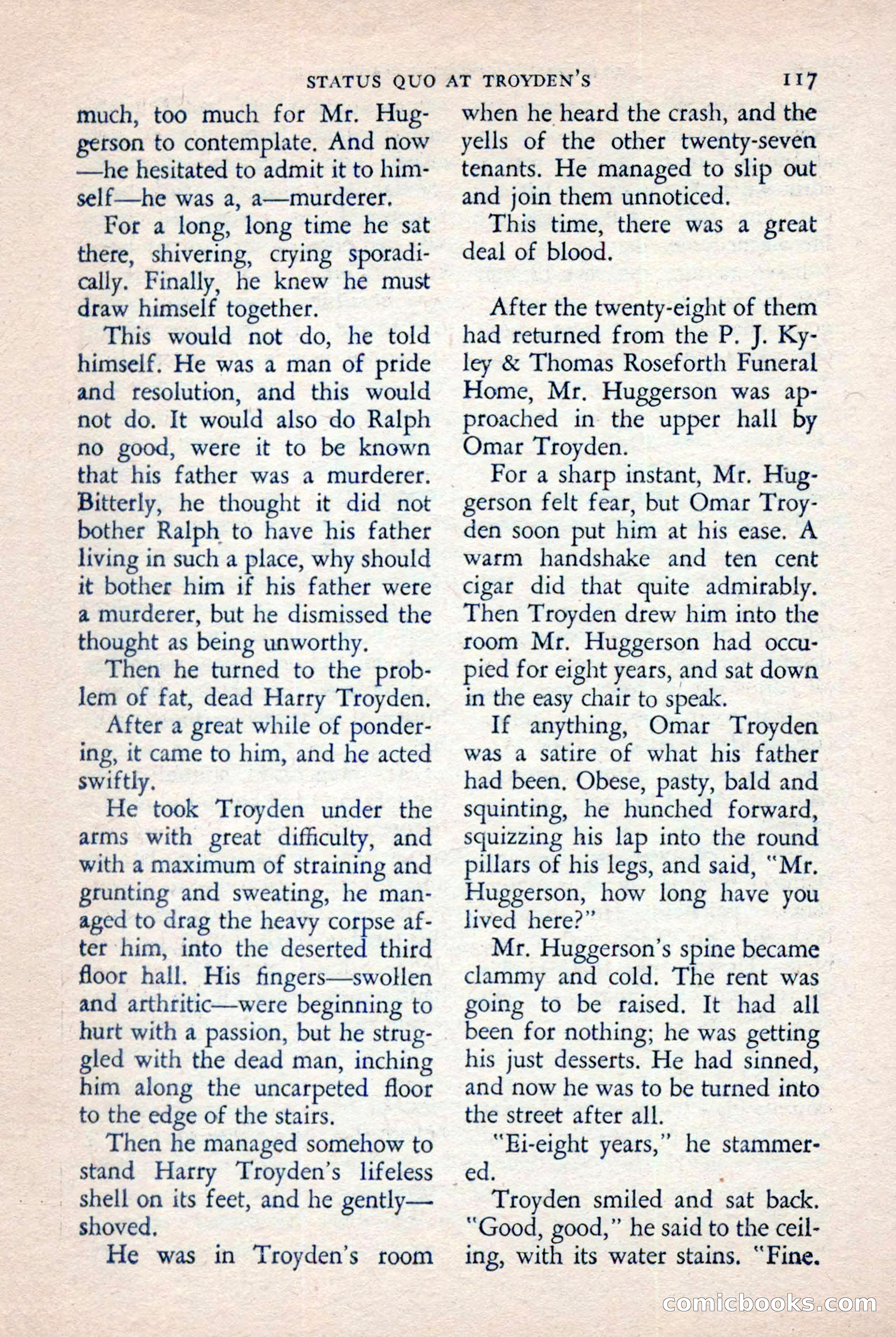 The Saint Mystery Magazine, November 1958 — page 119 of 132