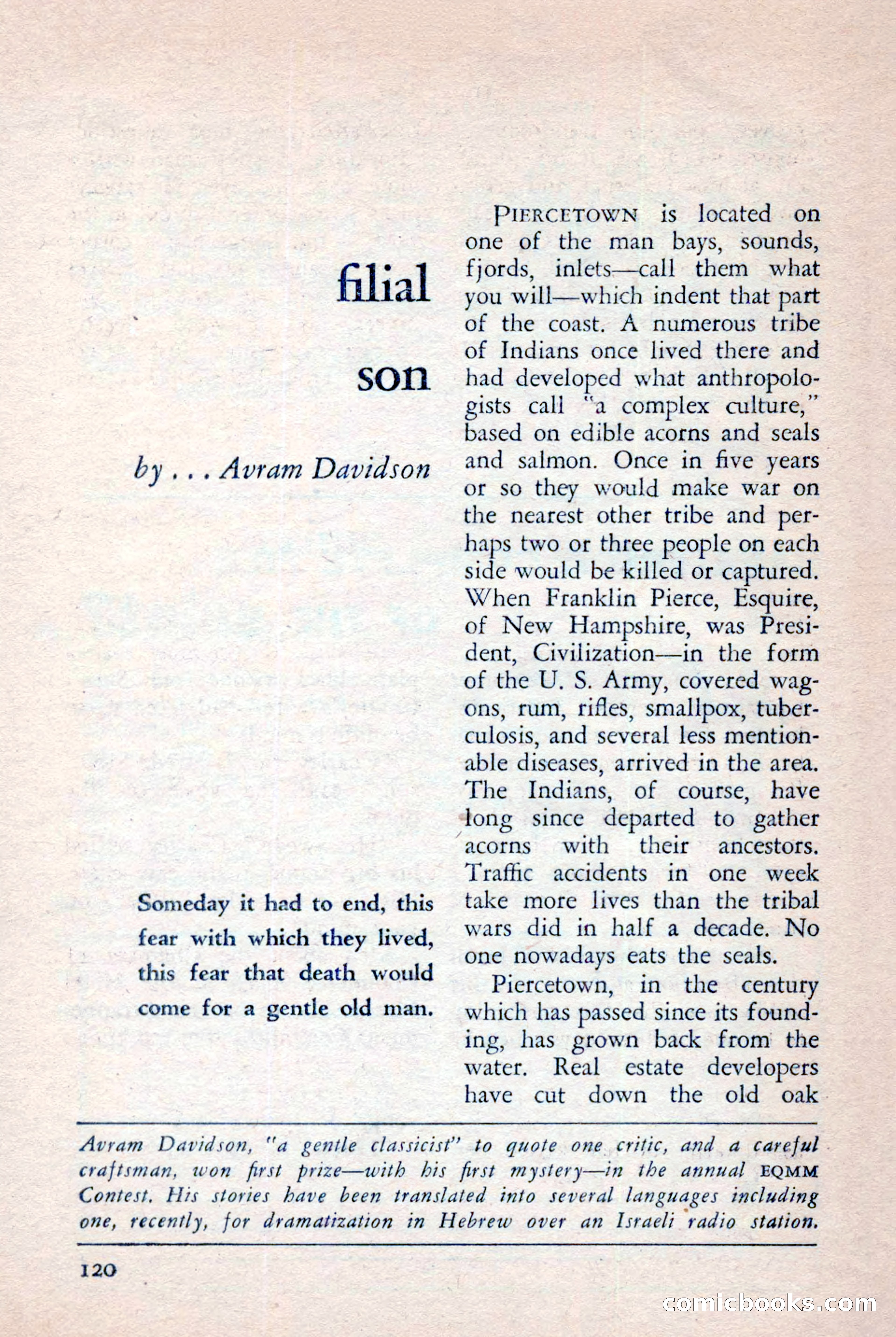 The Saint Mystery Magazine, November 1958 — page 122 of 132