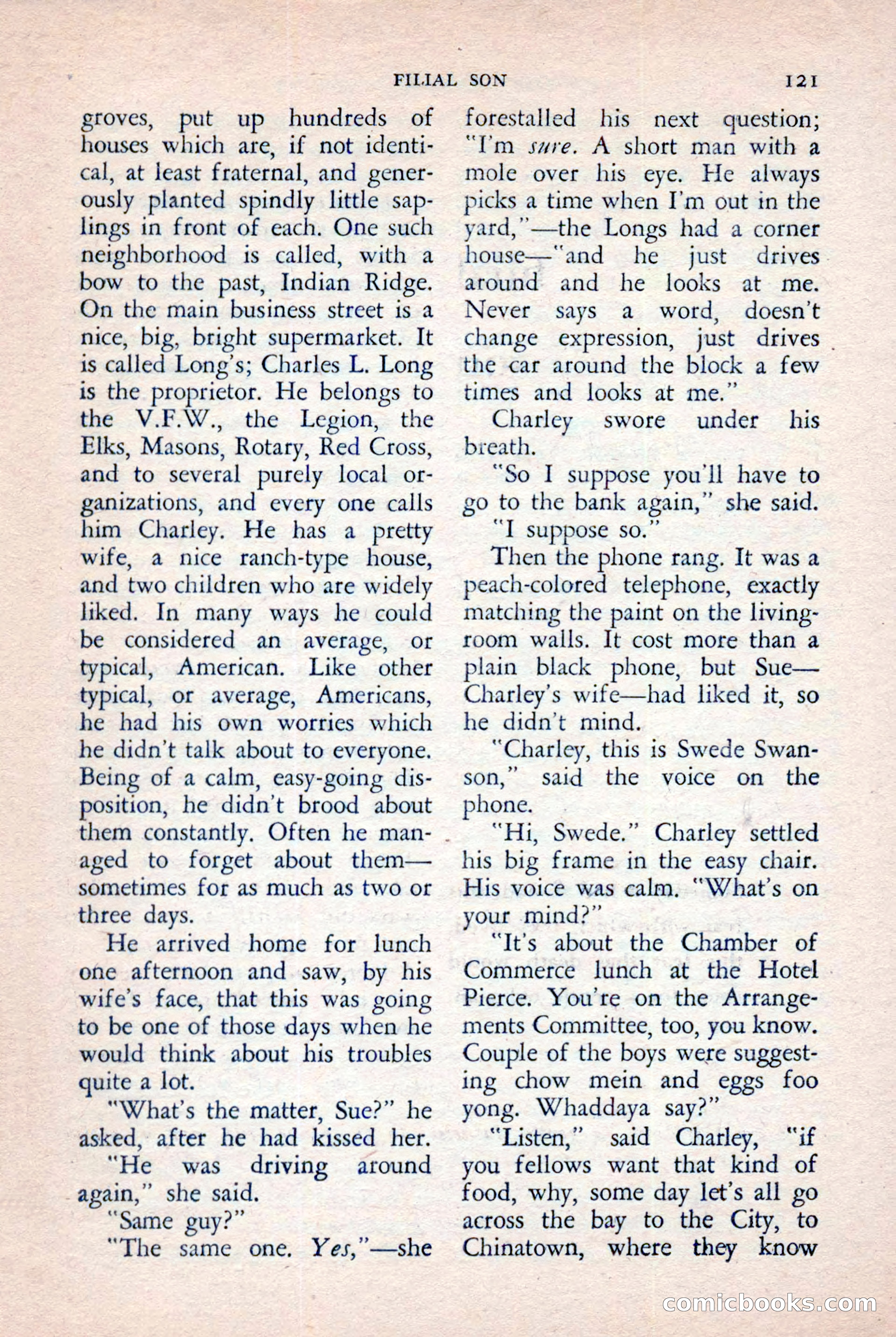 The Saint Mystery Magazine, November 1958 — page 123 of 132
