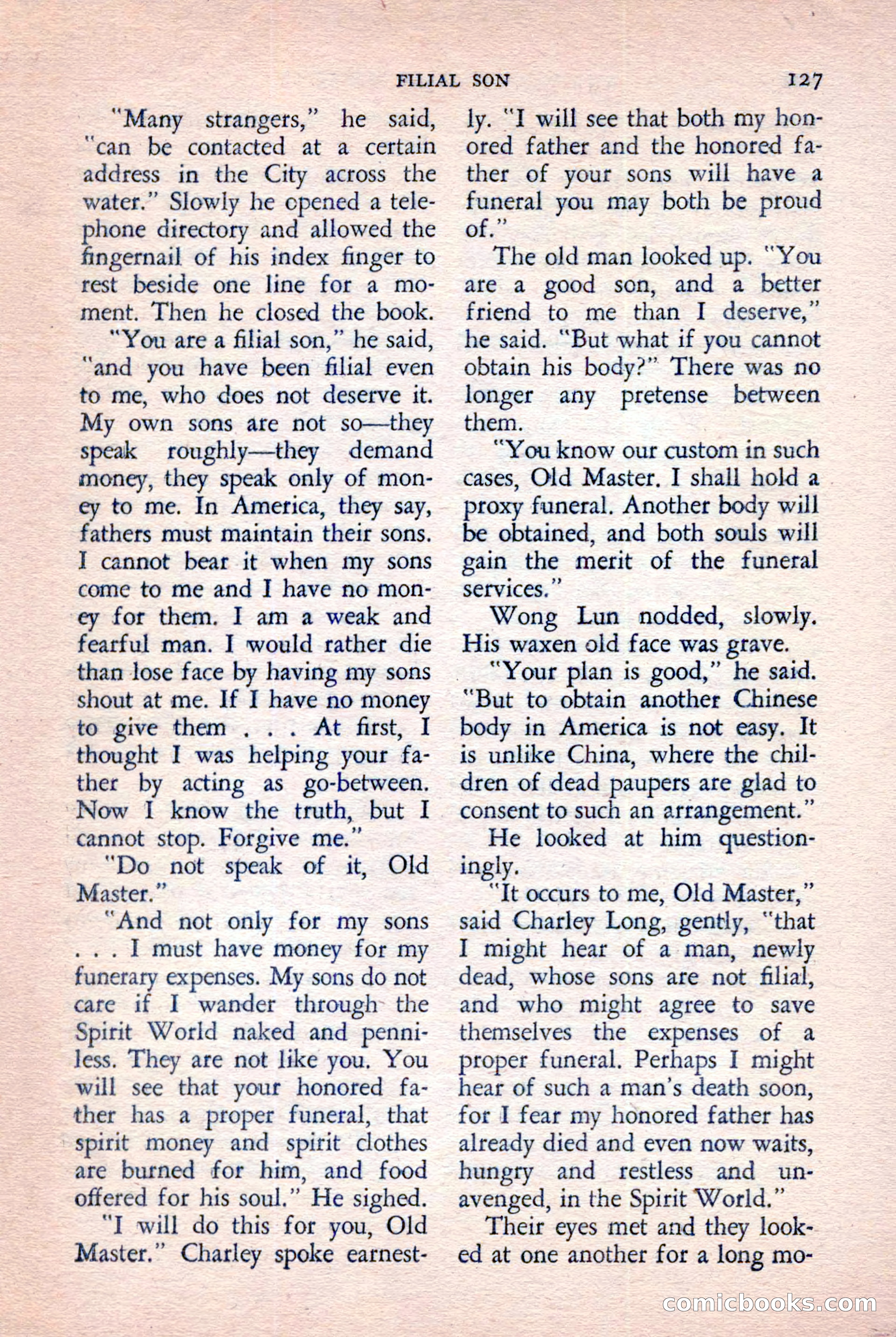 The Saint Mystery Magazine, November 1958 — page 129 of 132