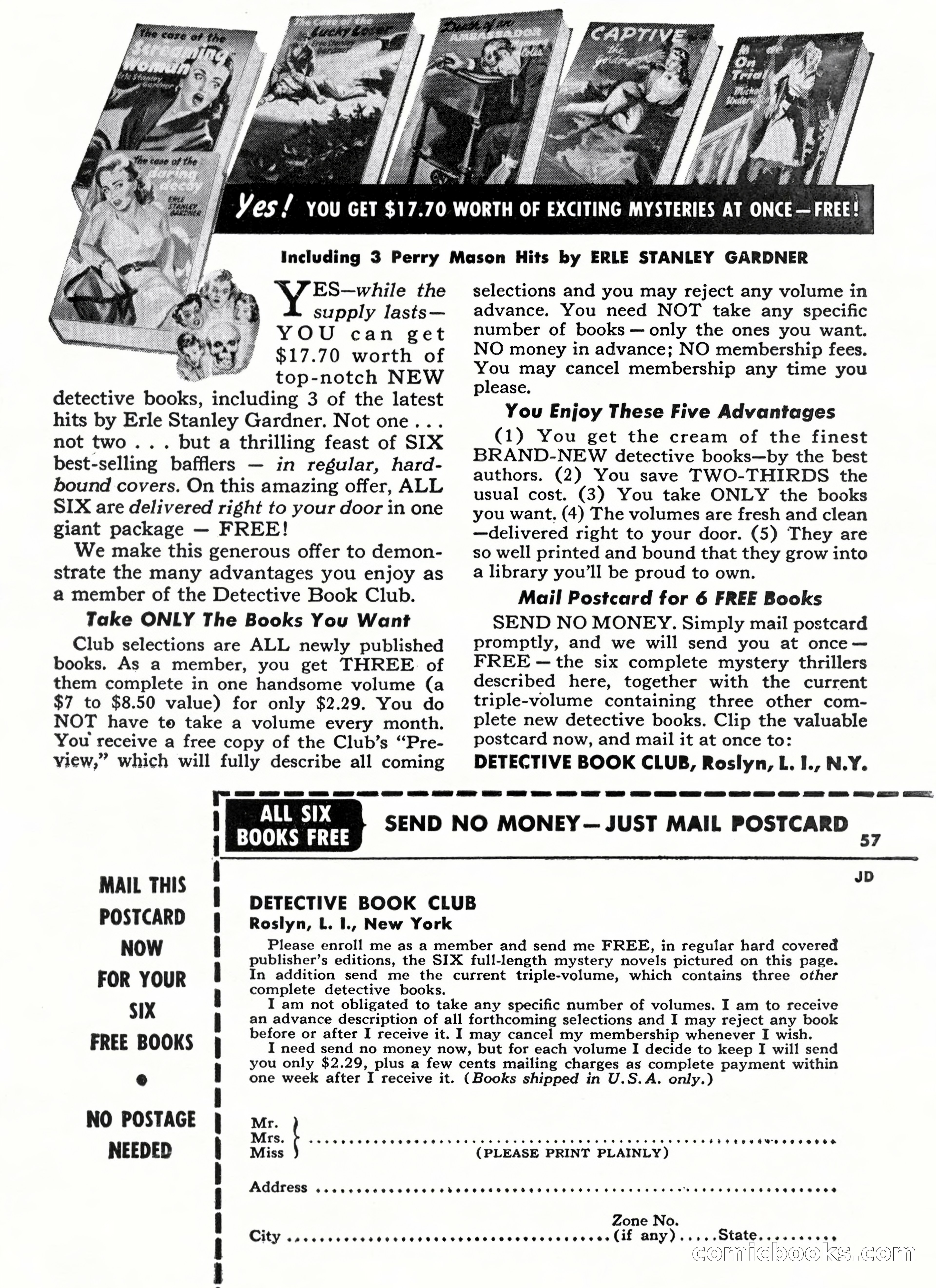 The Saint Mystery Magazine, November 1958 — page 131 of 132