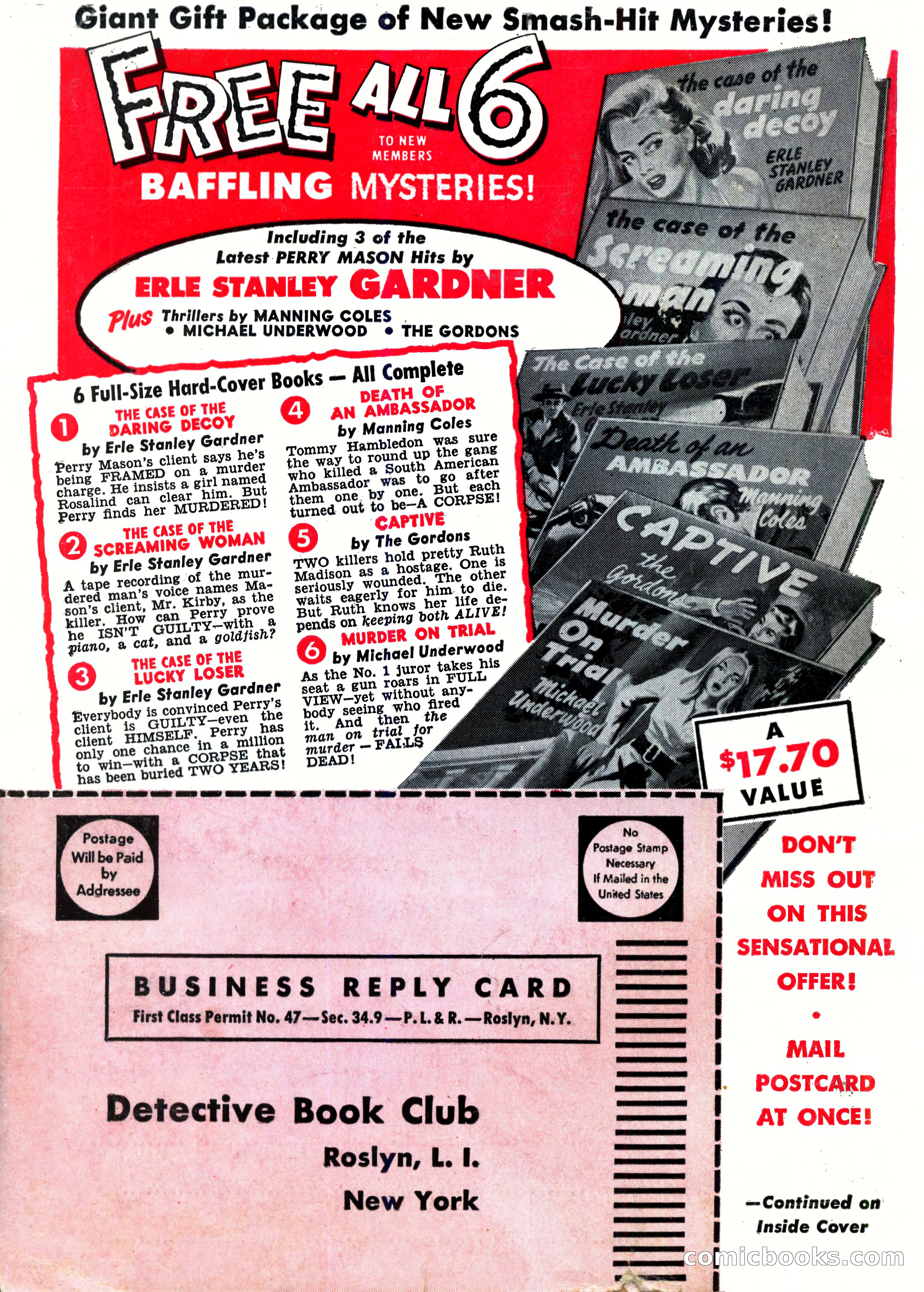 The Saint Mystery Magazine, November 1958 — page 132 of 132