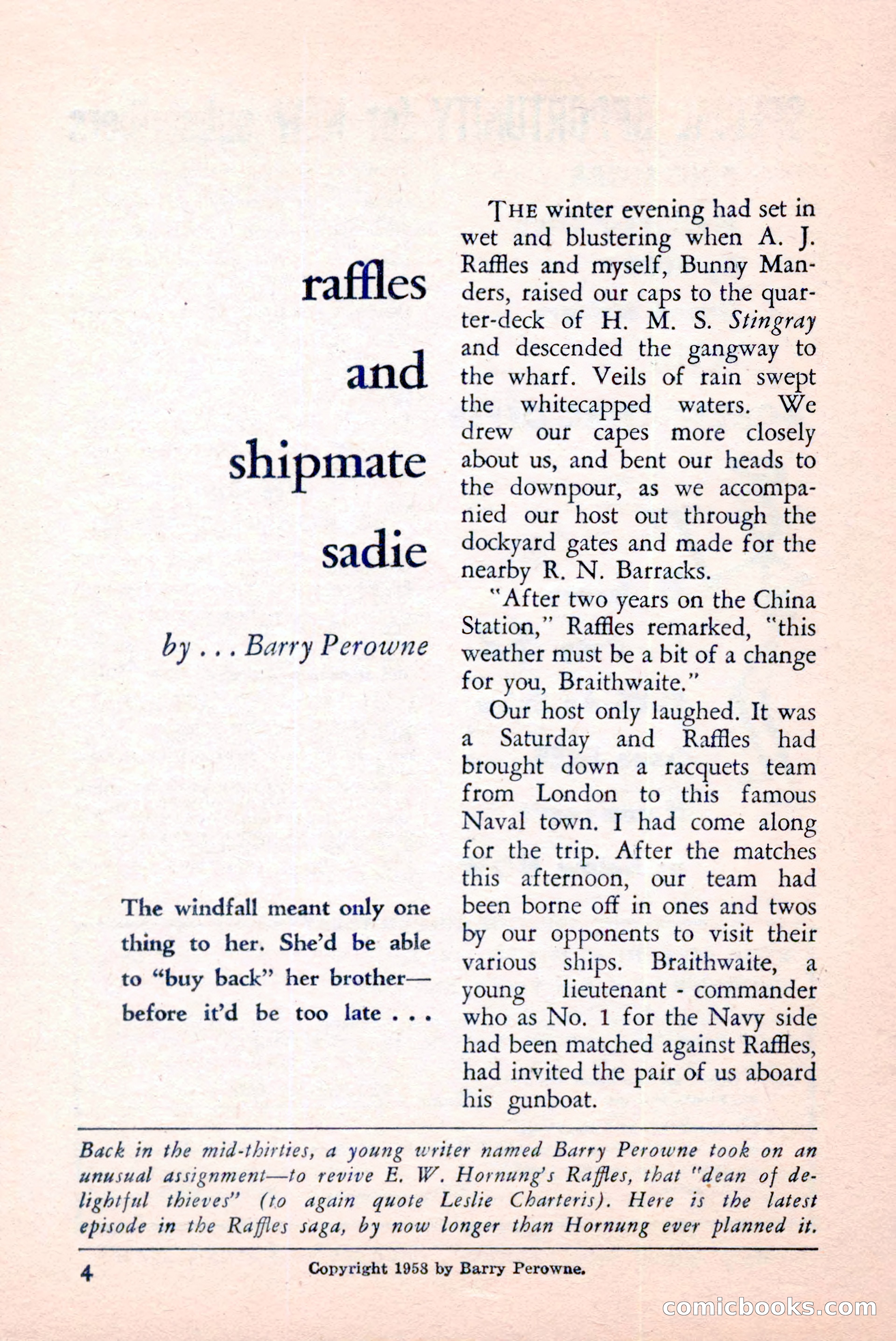 The Saint Mystery Magazine, April 1959 — page 6 of 132