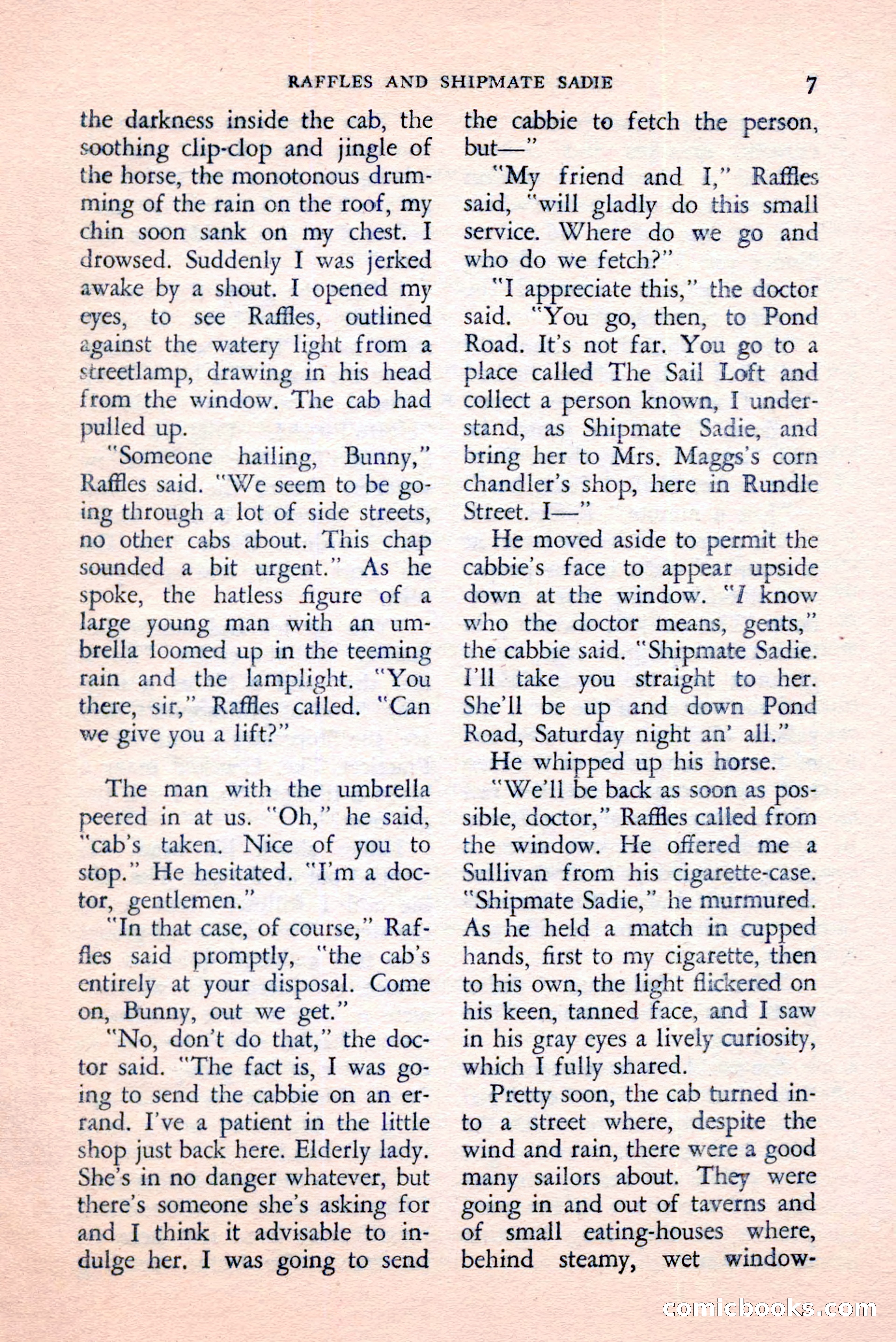 The Saint Mystery Magazine, April 1959 — page 9 of 132